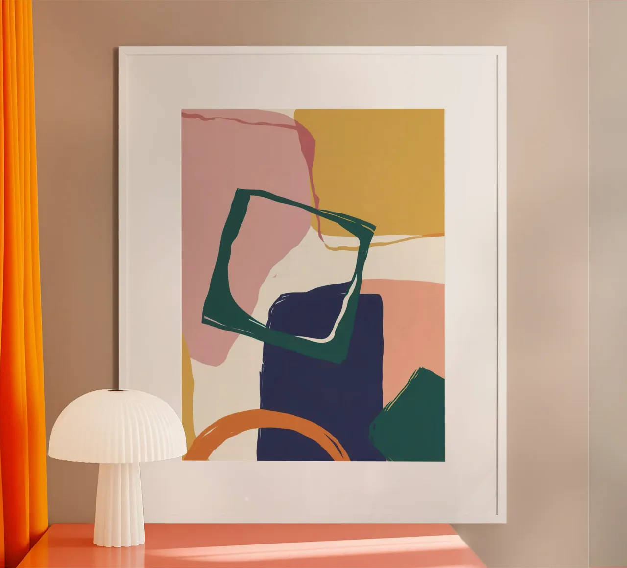 Balanced Forms in Space hahnemühle by Thistle Bloom