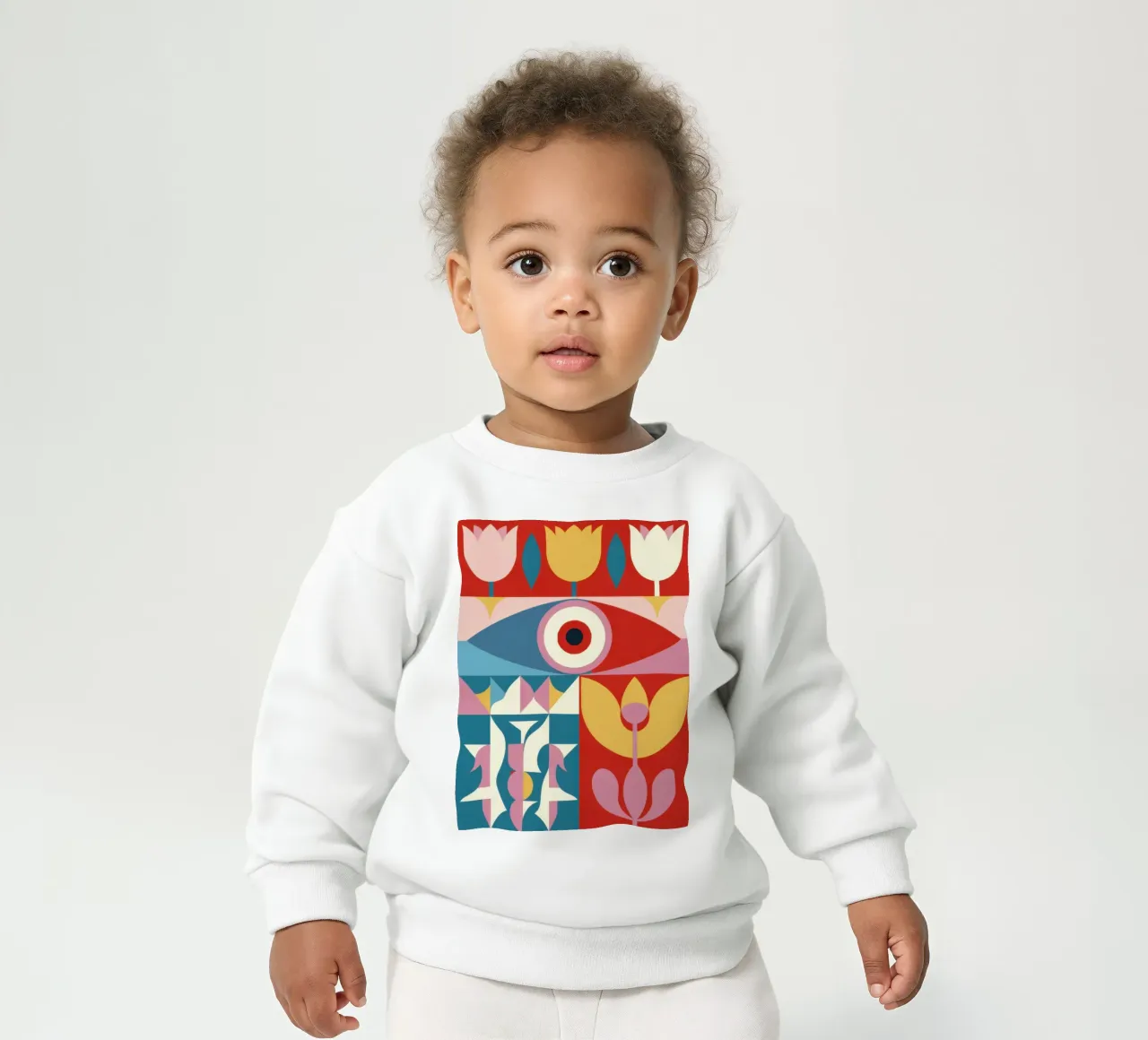 Visione floreale felpa neonato da Obs Canvas