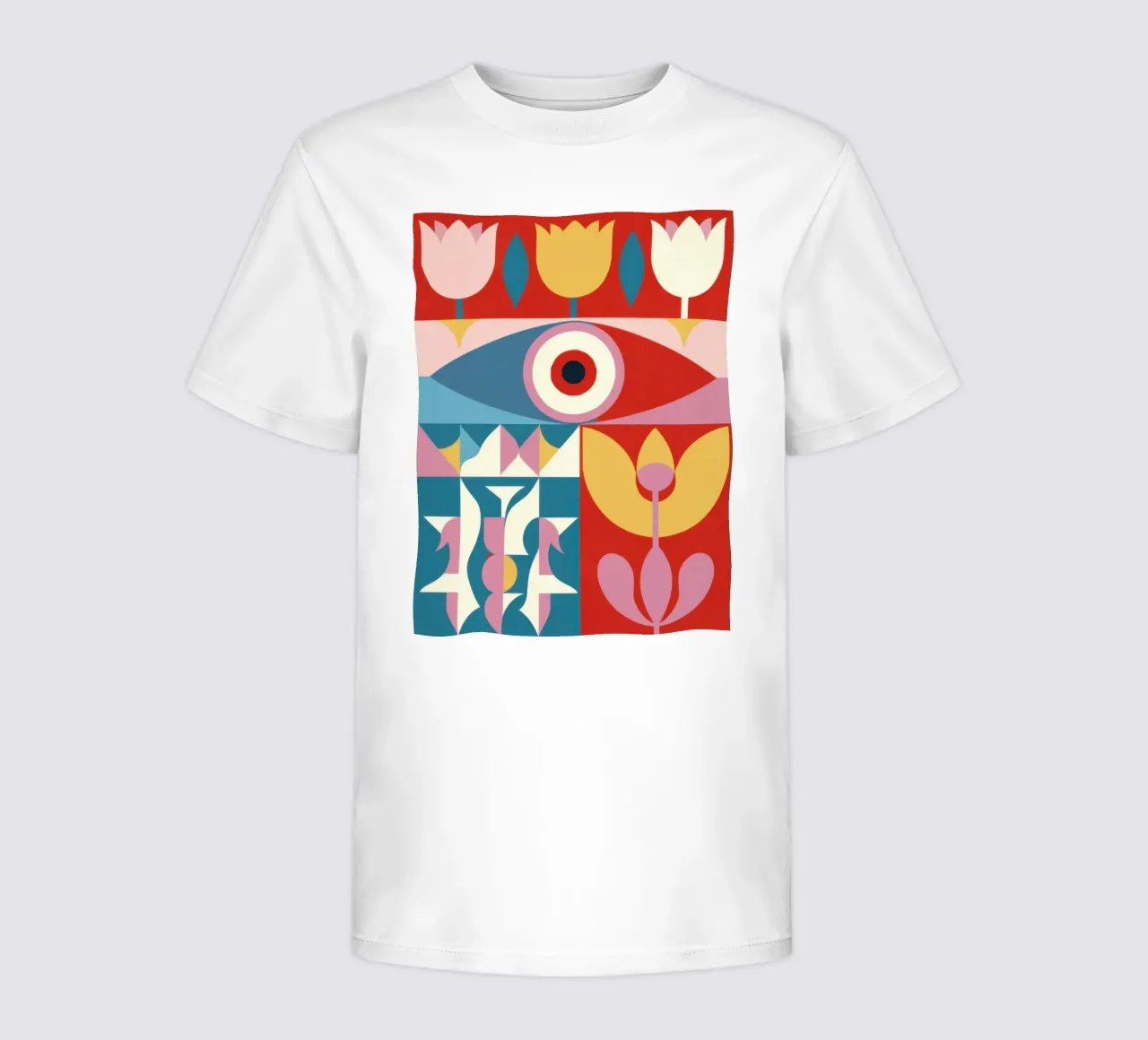 Visione floreale t-shirt bambini da Obs Canvas