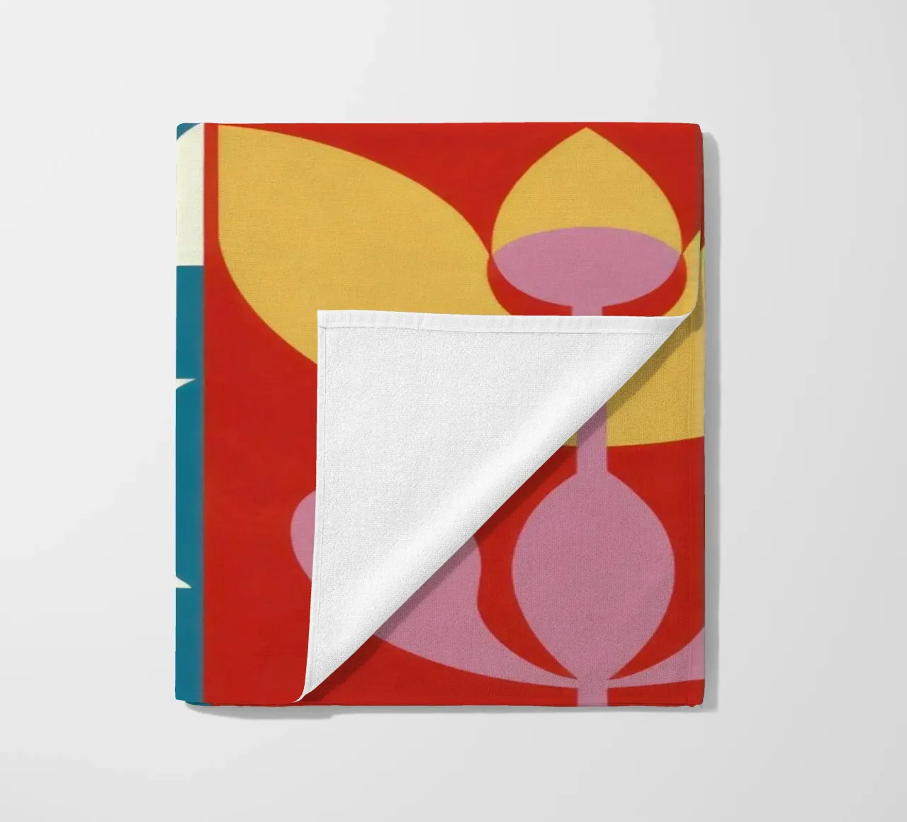 Visione floreale telo mare da Obs Canvas