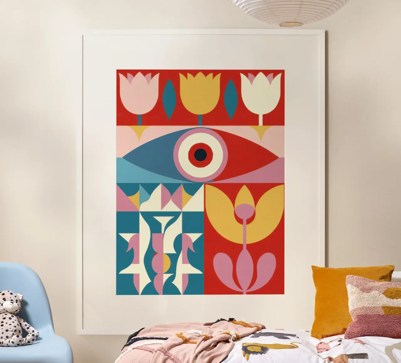 Visione floreale poster da Obs Canvas