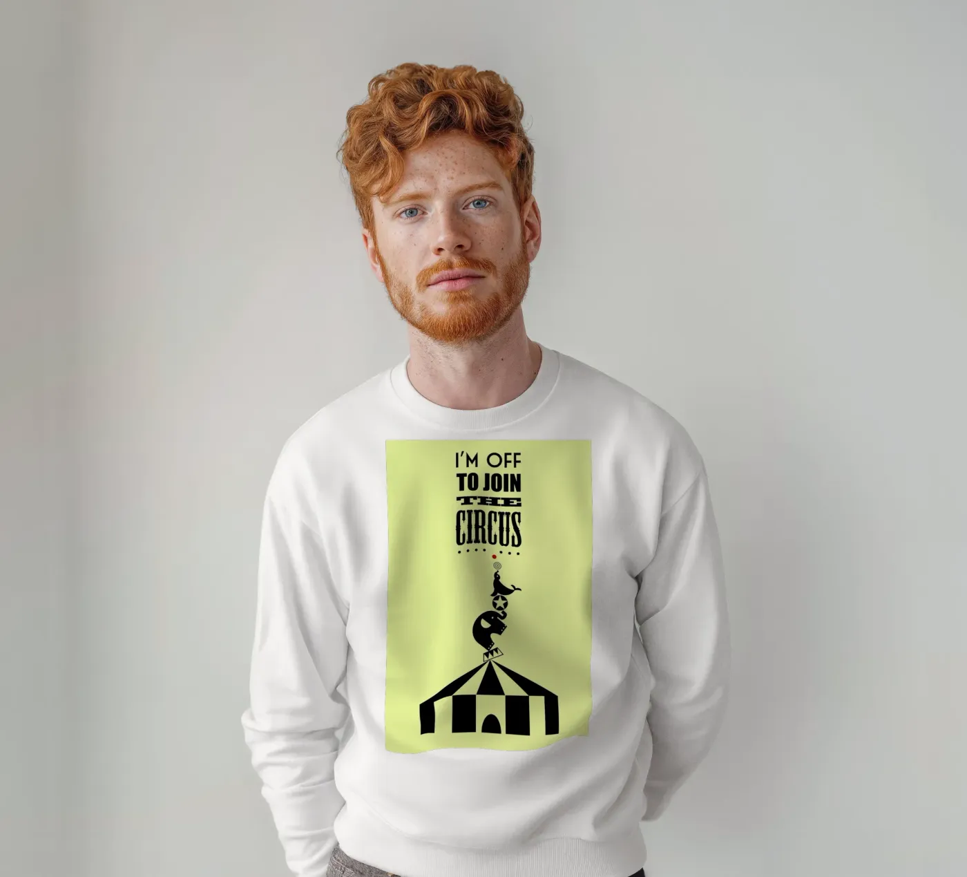 Circus sweatshirt van Trabolt Design