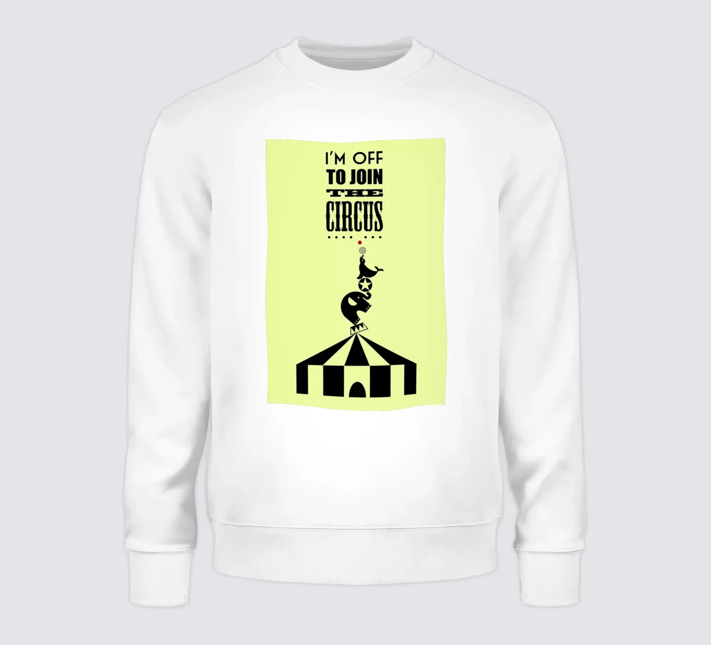 Circus sweatshirt van Trabolt Design