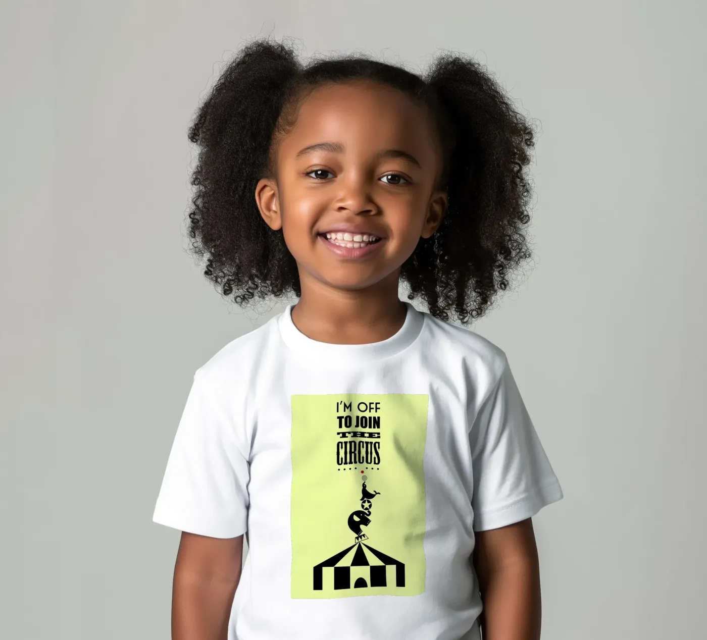 Circus kinder t-shirt van Trabolt Design