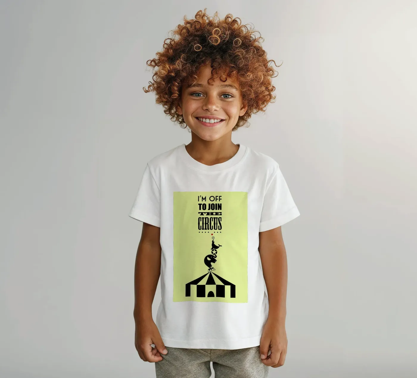 Circus kinder t-shirt van Trabolt Design