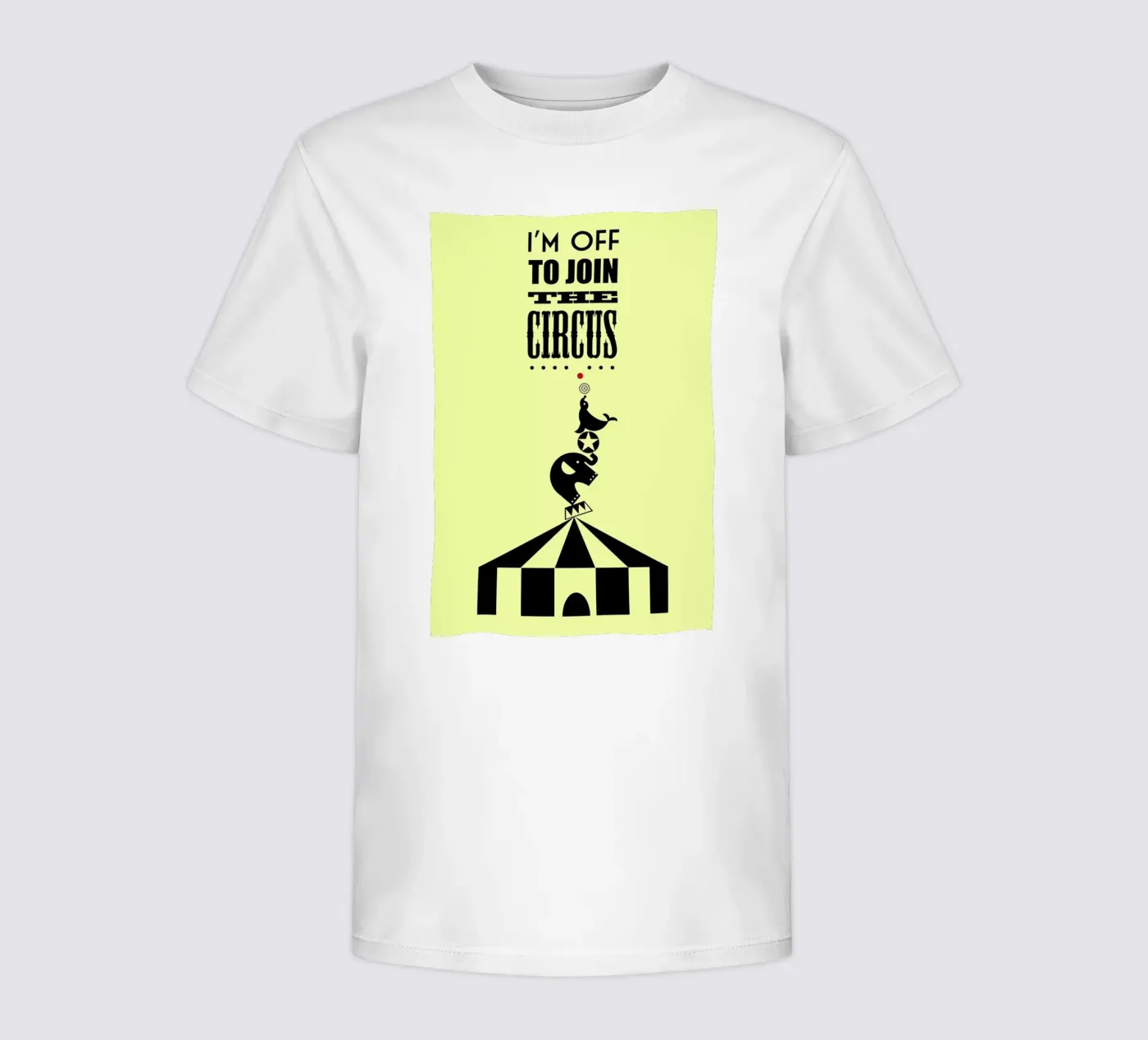 Circus kinder t-shirt van Trabolt Design