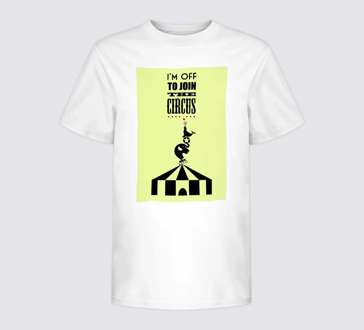 Circus kinder t-shirt van Trabolt Design