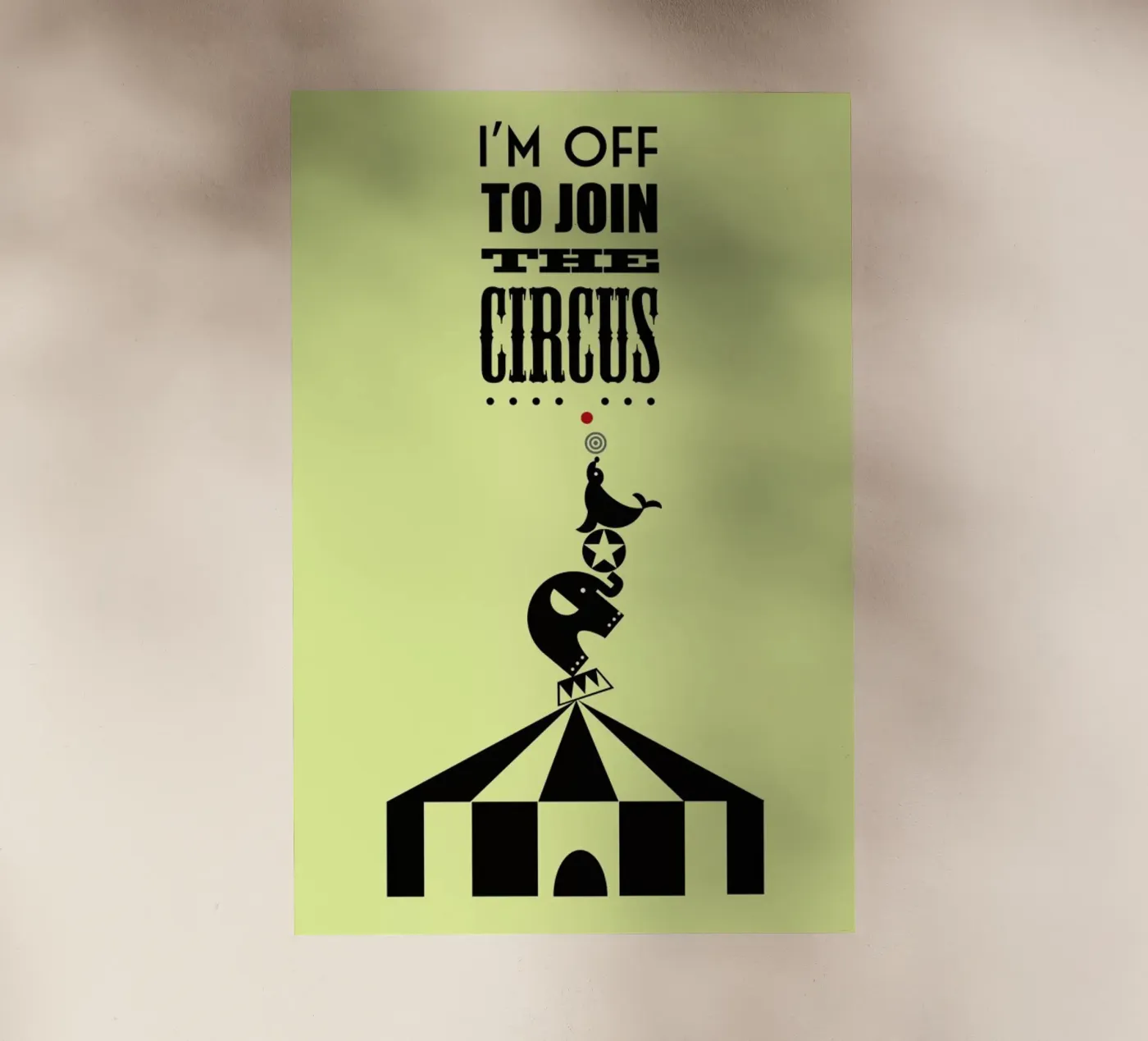 Circus Backlit Folie von Trabolt Design