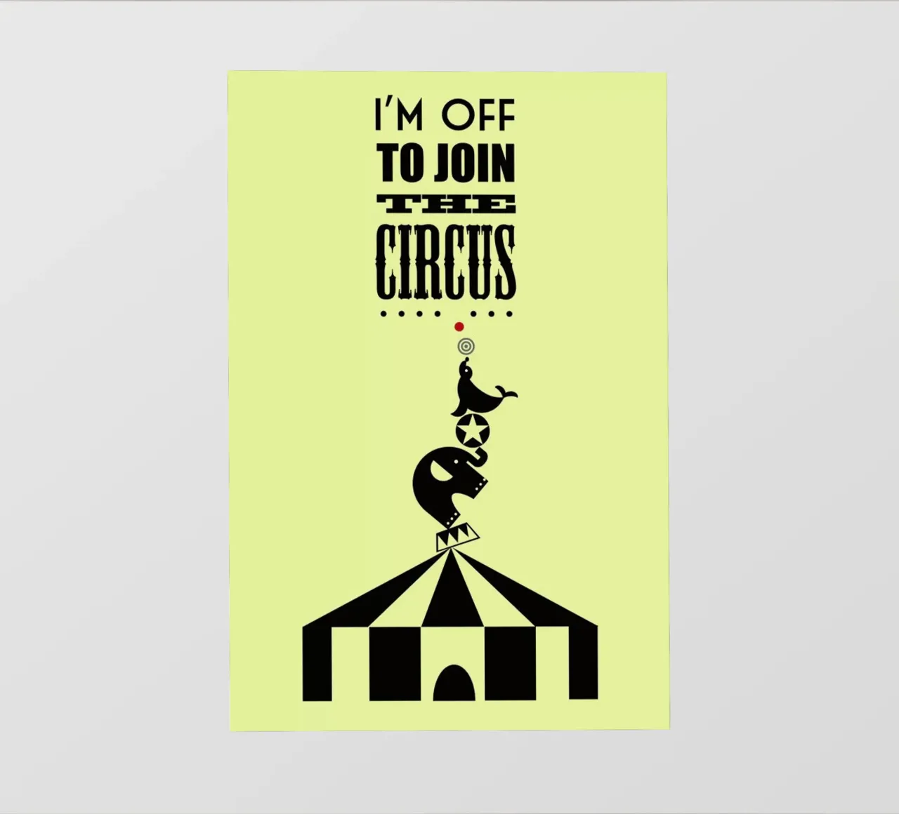 Circus pellicola backlit da Trabolt Design