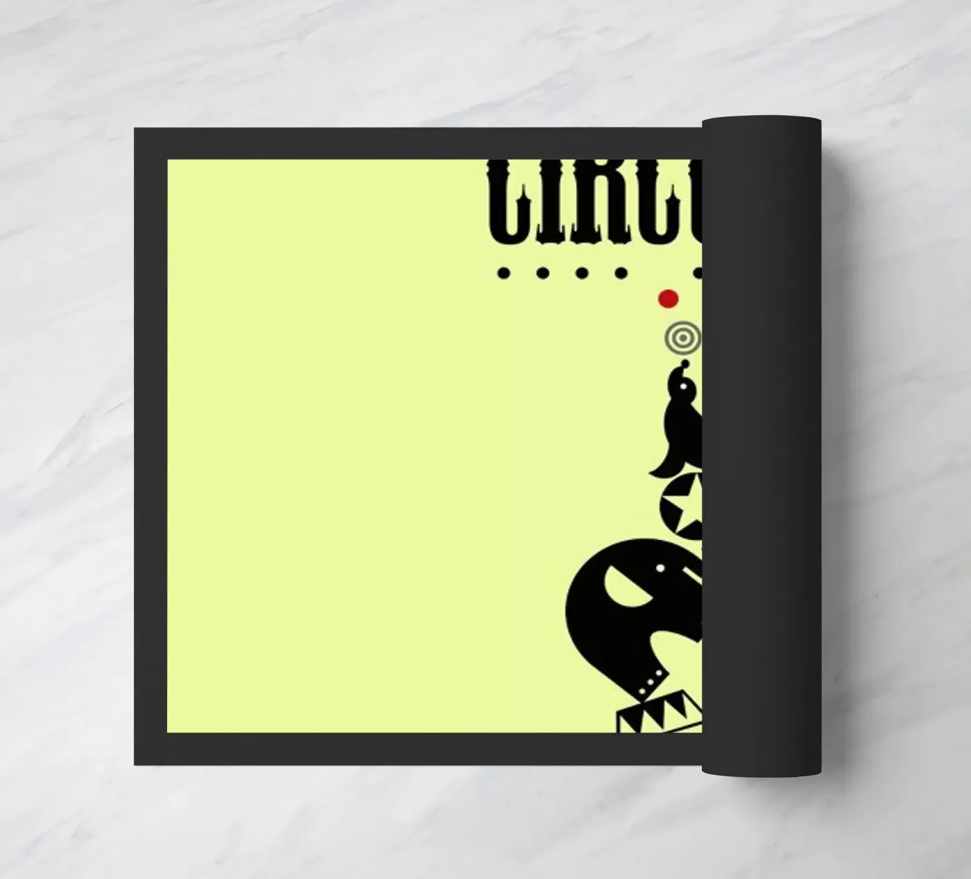 Circus deurmat van Trabolt Design
