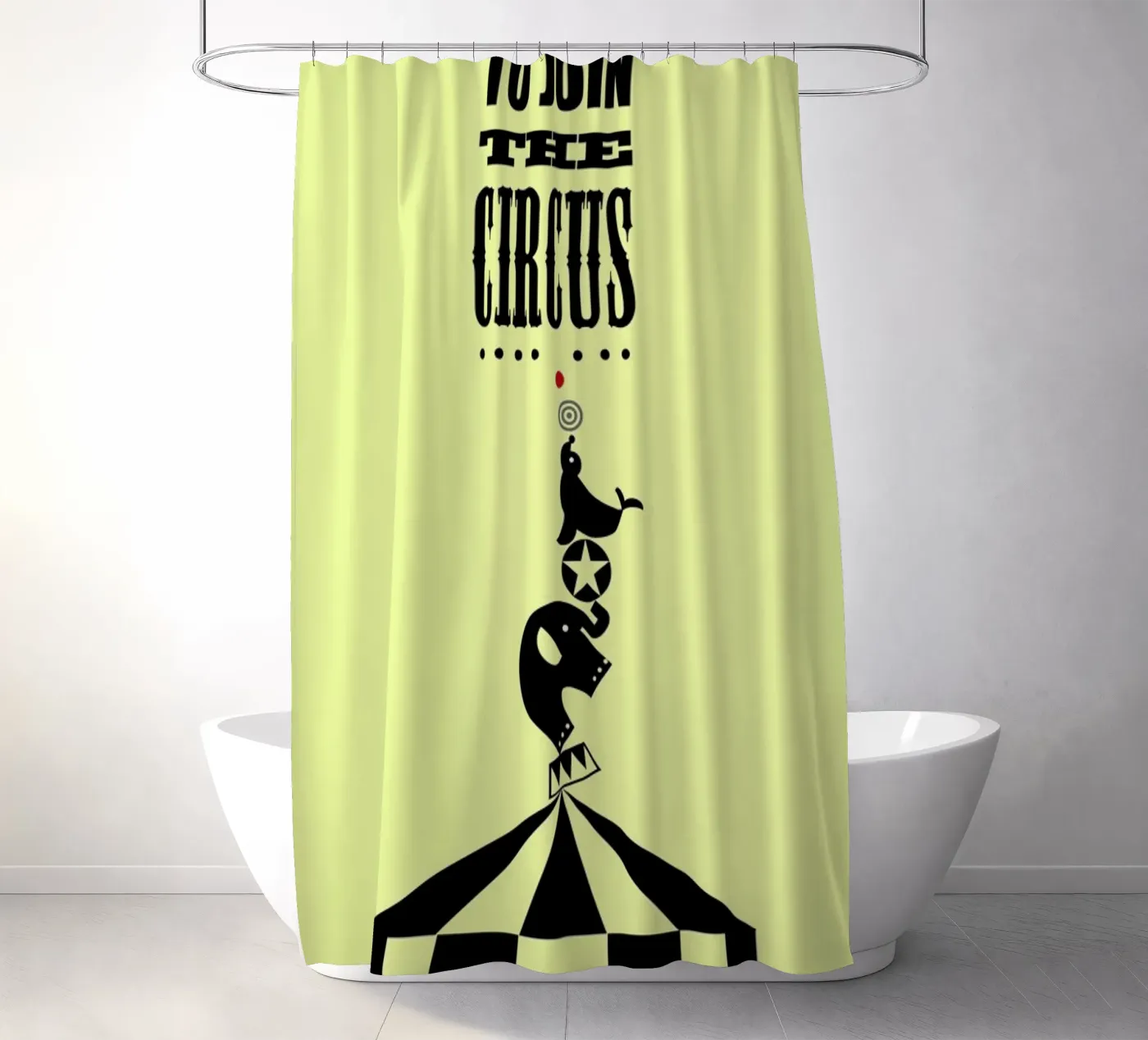 Circus Duschvorhang von Trabolt Design