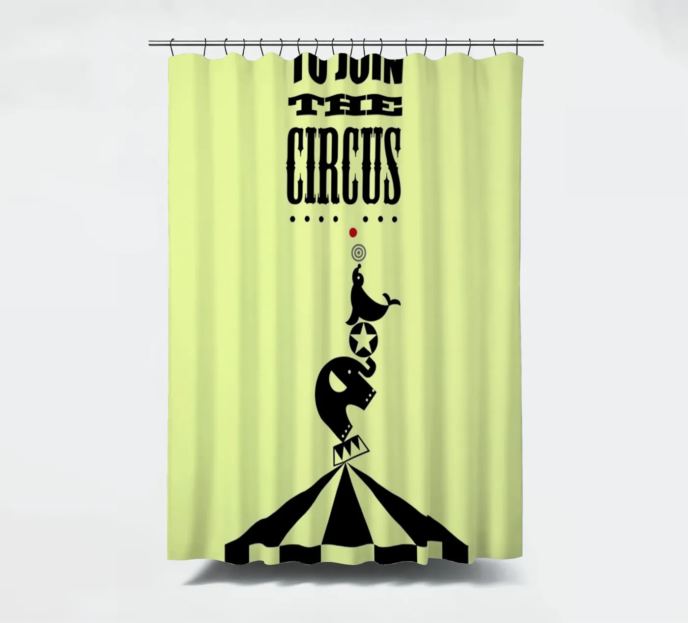 Circus Duschvorhang von Trabolt Design