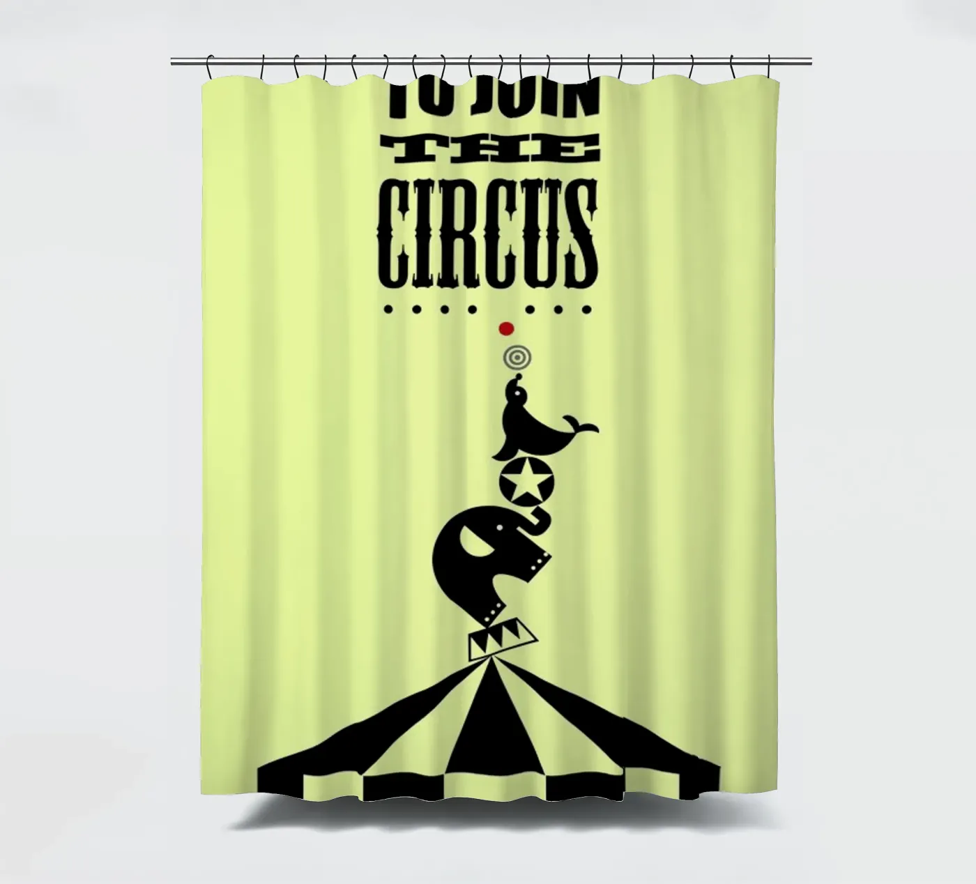 Circus Duschvorhang von Trabolt Design