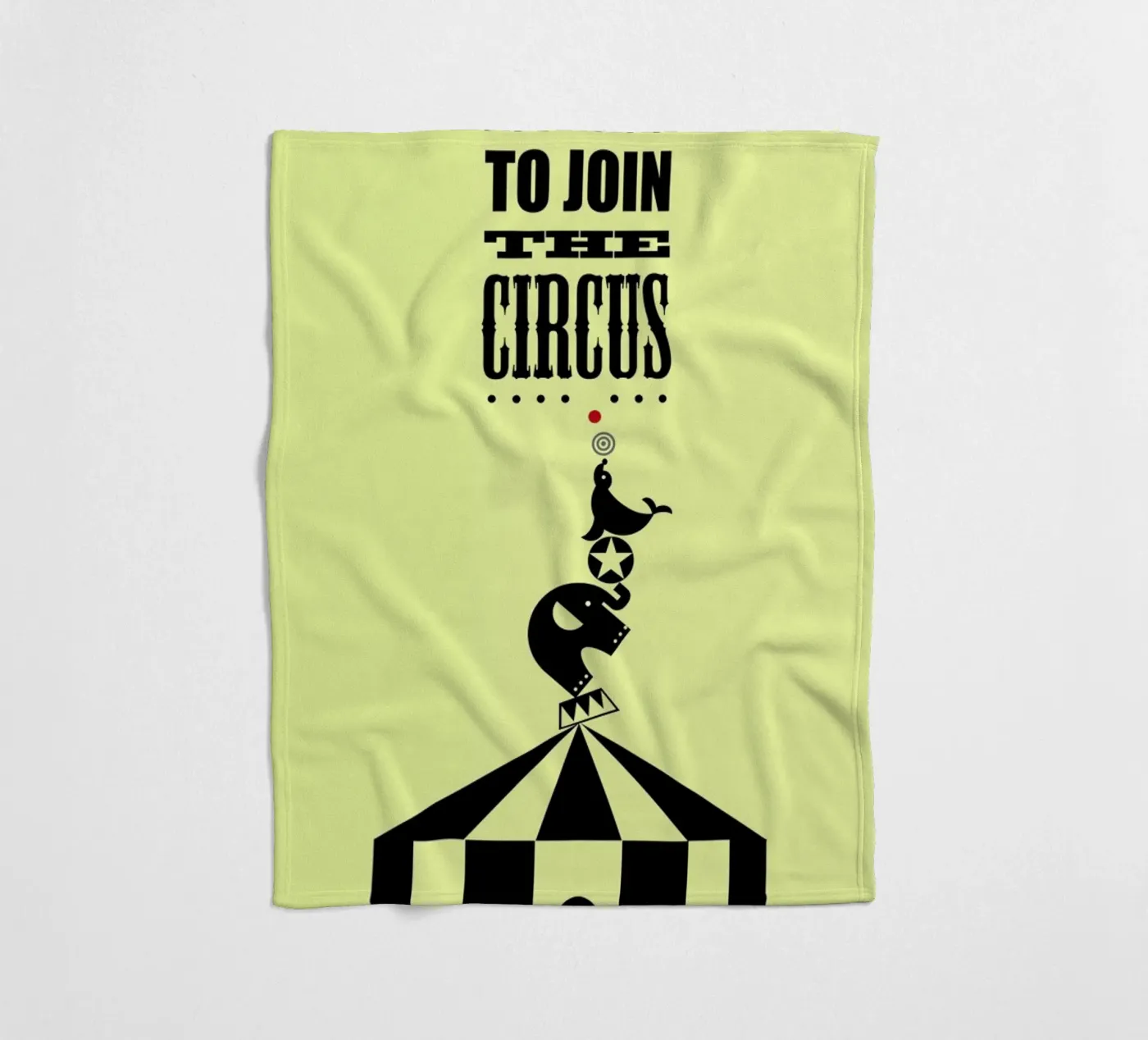 Circus Fleecedecke von Trabolt Design