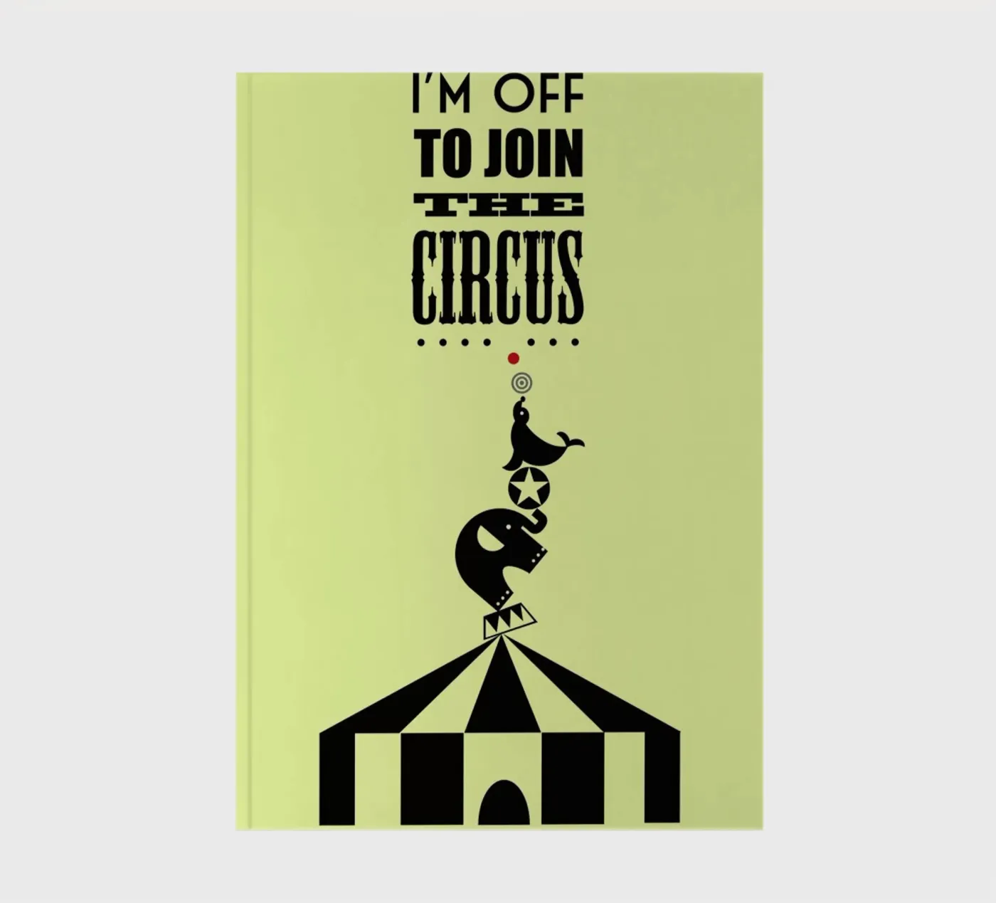 Circus notebook by Trabolt Design