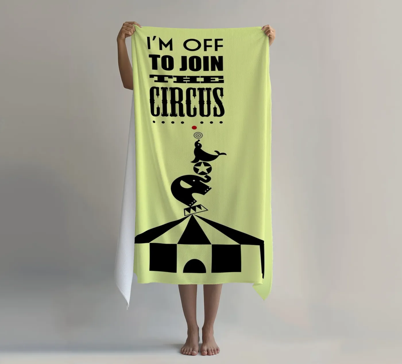 Circus serviette de plage de Trabolt Design