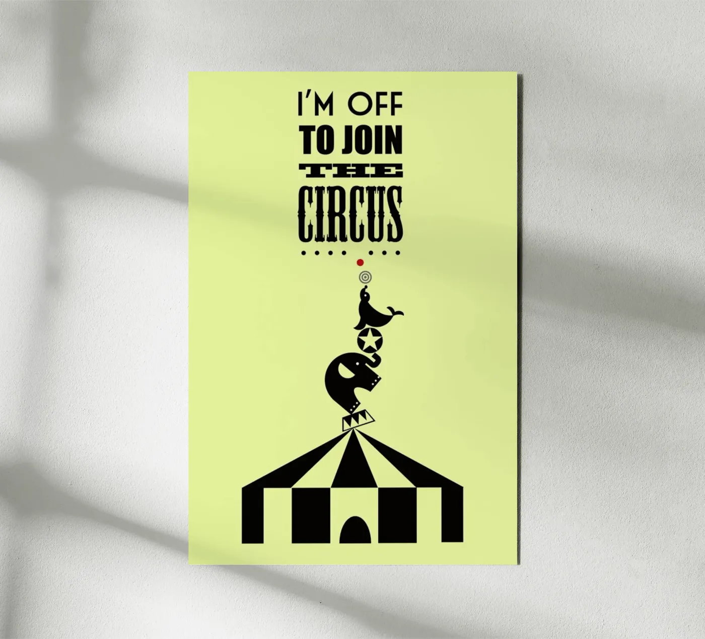 Circus forex-plaat van Trabolt Design