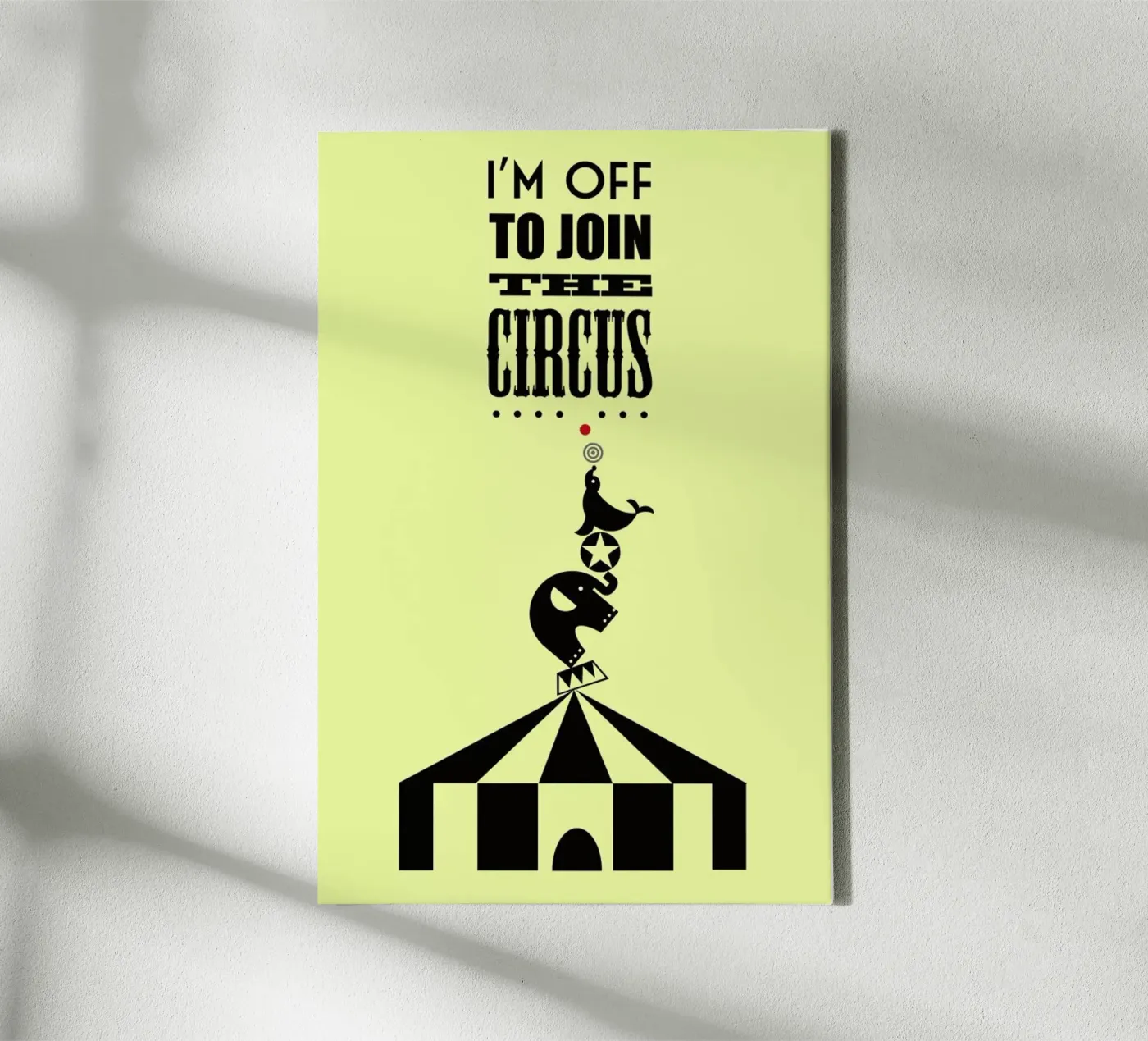 Circus canvas by Trabolt Design