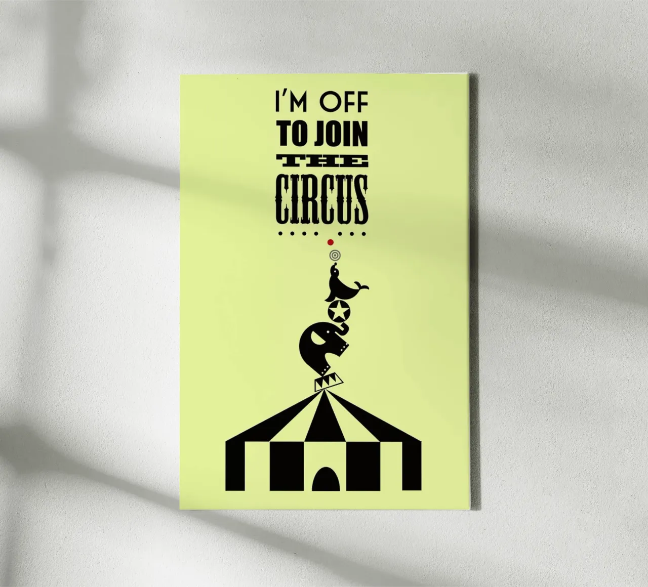Circus canvas by Trabolt Design