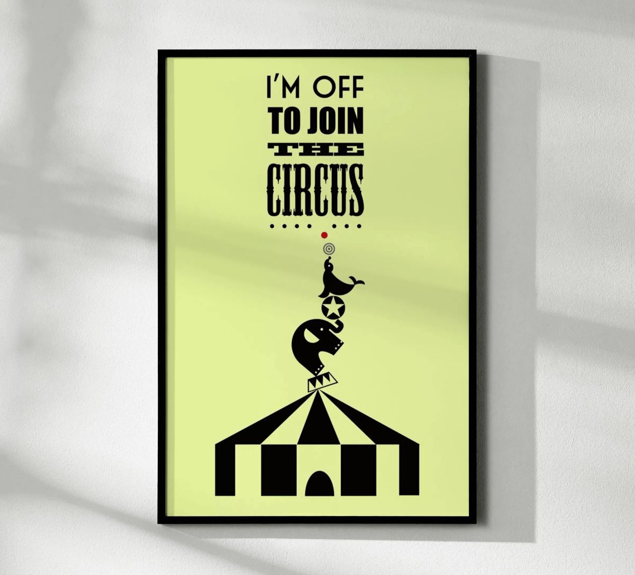 Circus Poster von Trabolt Design