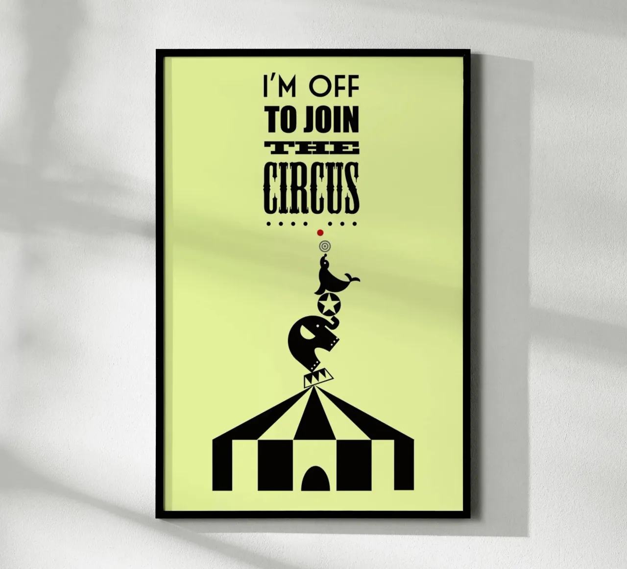 Circus poster da Trabolt Design
