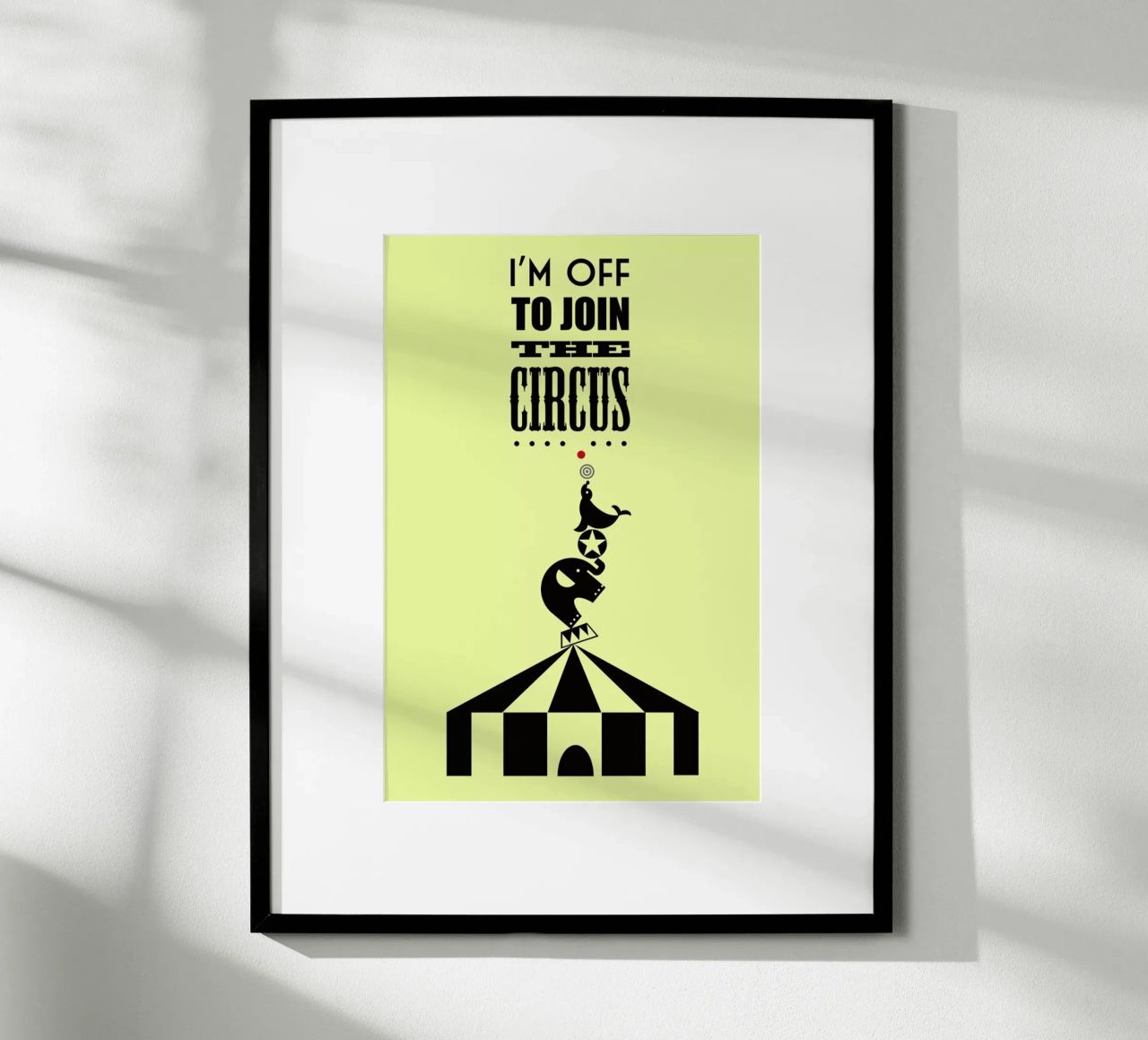 Circus Poster von Trabolt Design