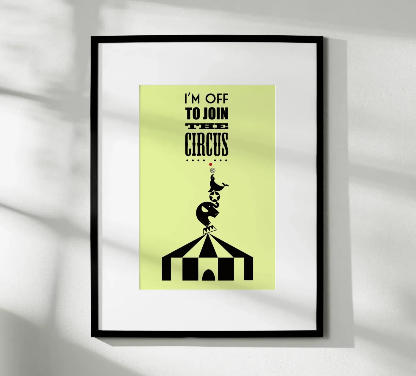 Circus Poster von Trabolt Design