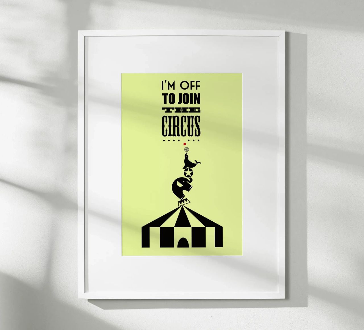 Circus Poster von Trabolt Design