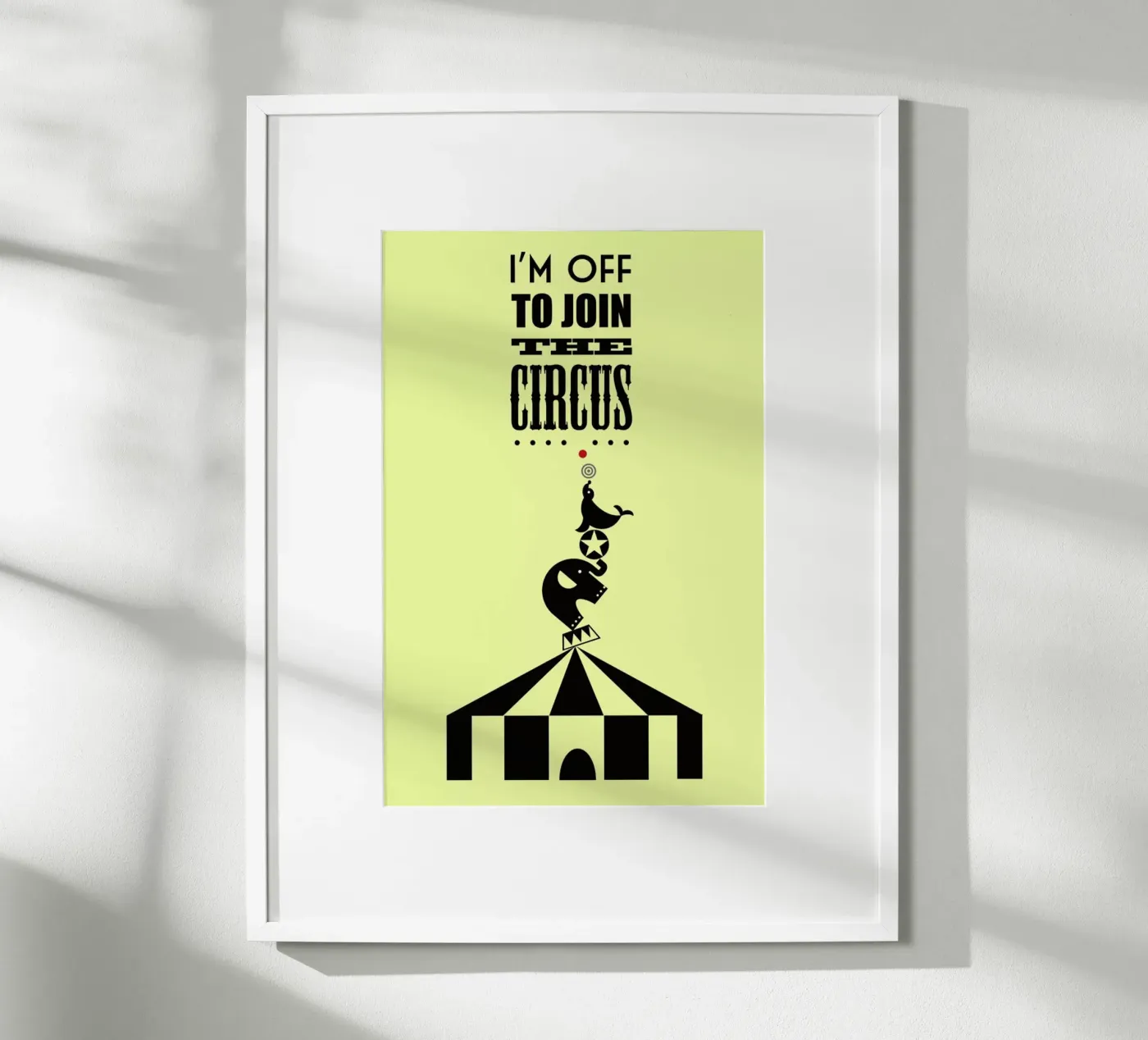 Circus Poster von Trabolt Design