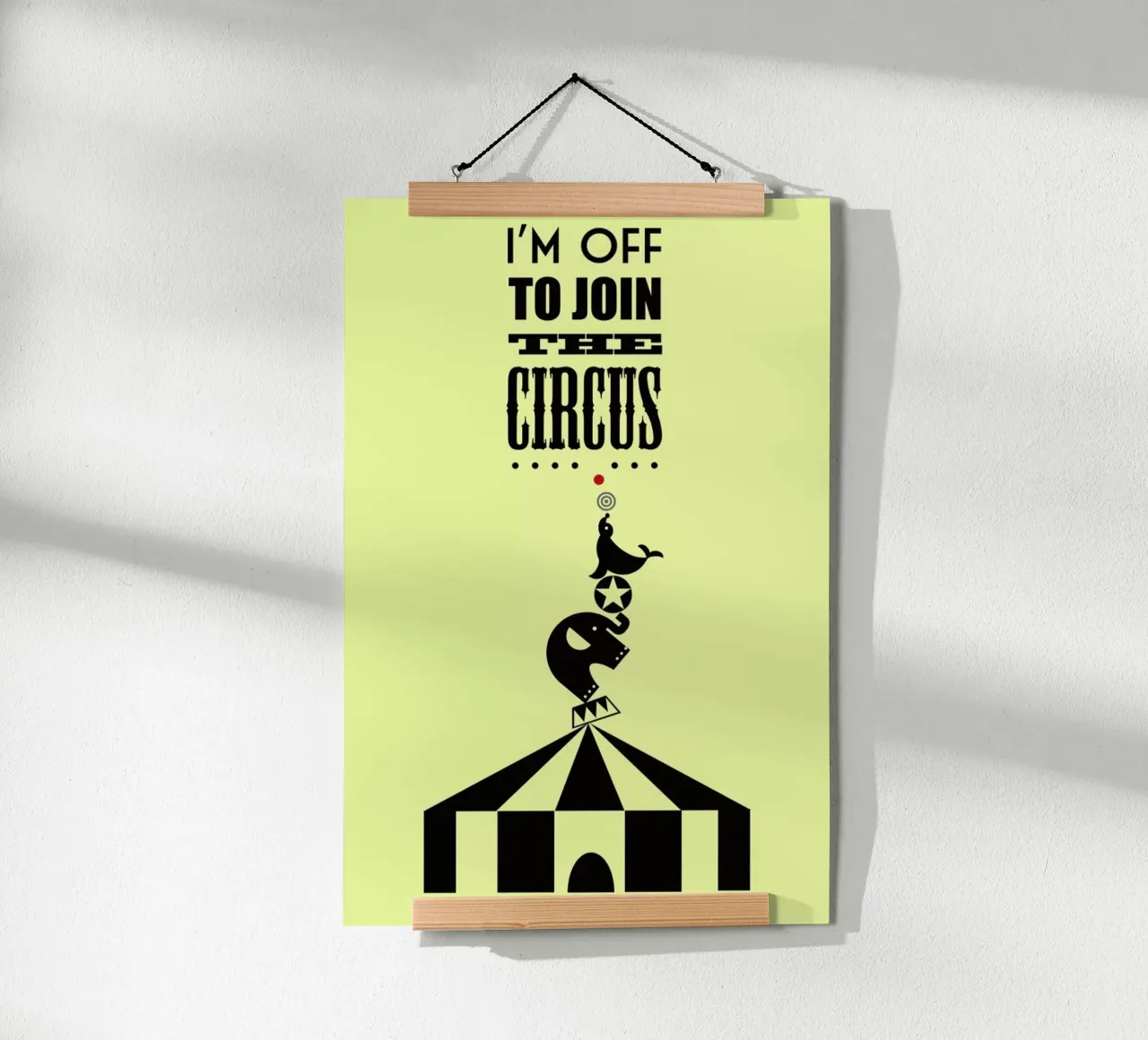 Circus poster da Trabolt Design