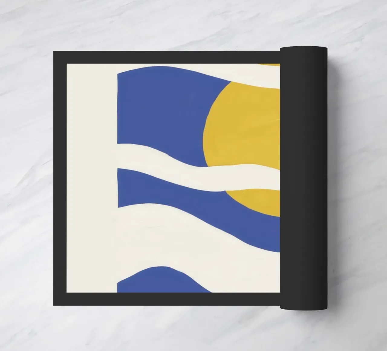 Mare e sole minimalista zerbino da Thistle Bloom
