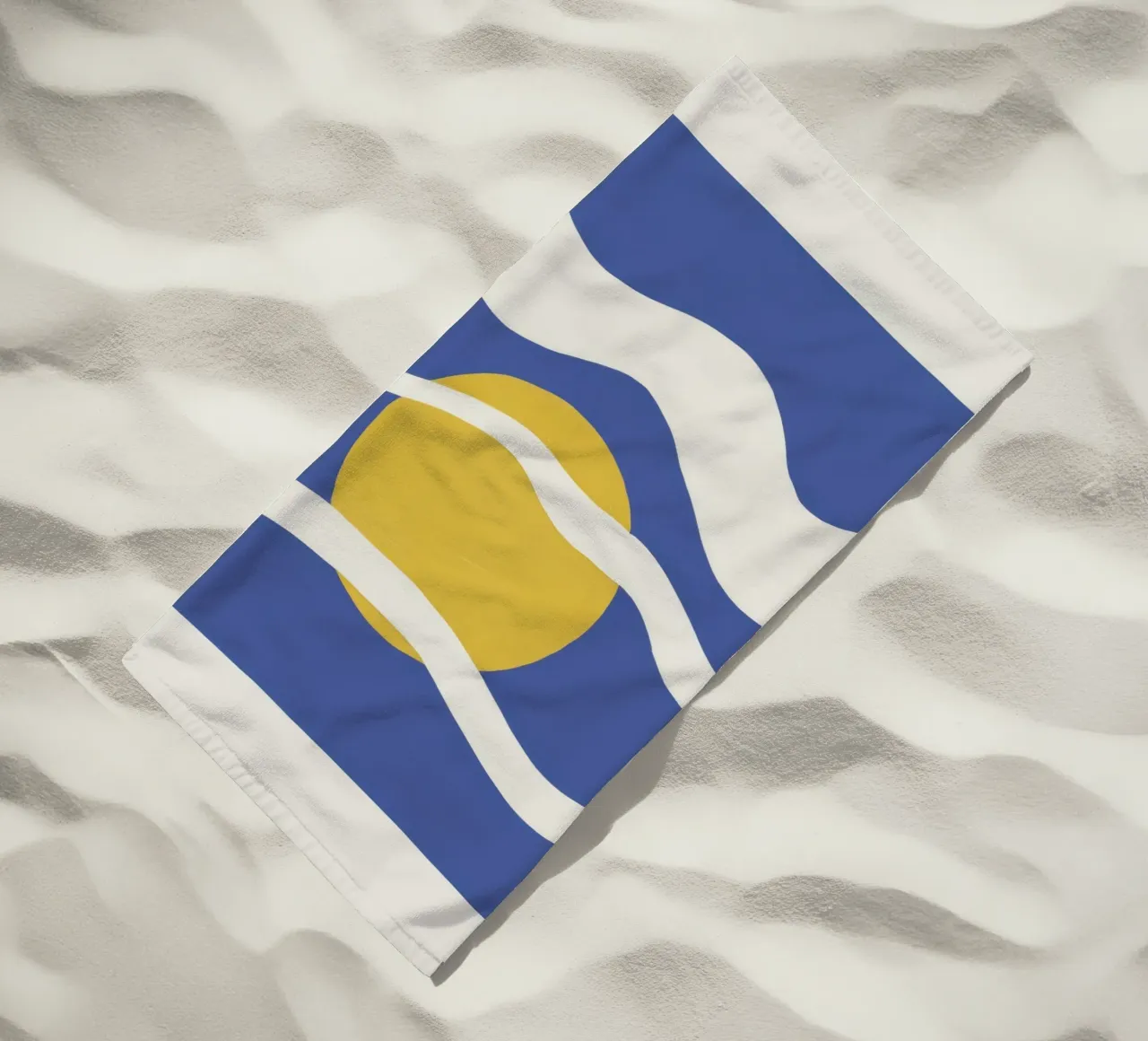 Mare e sole minimalista telo mare da Thistle Bloom