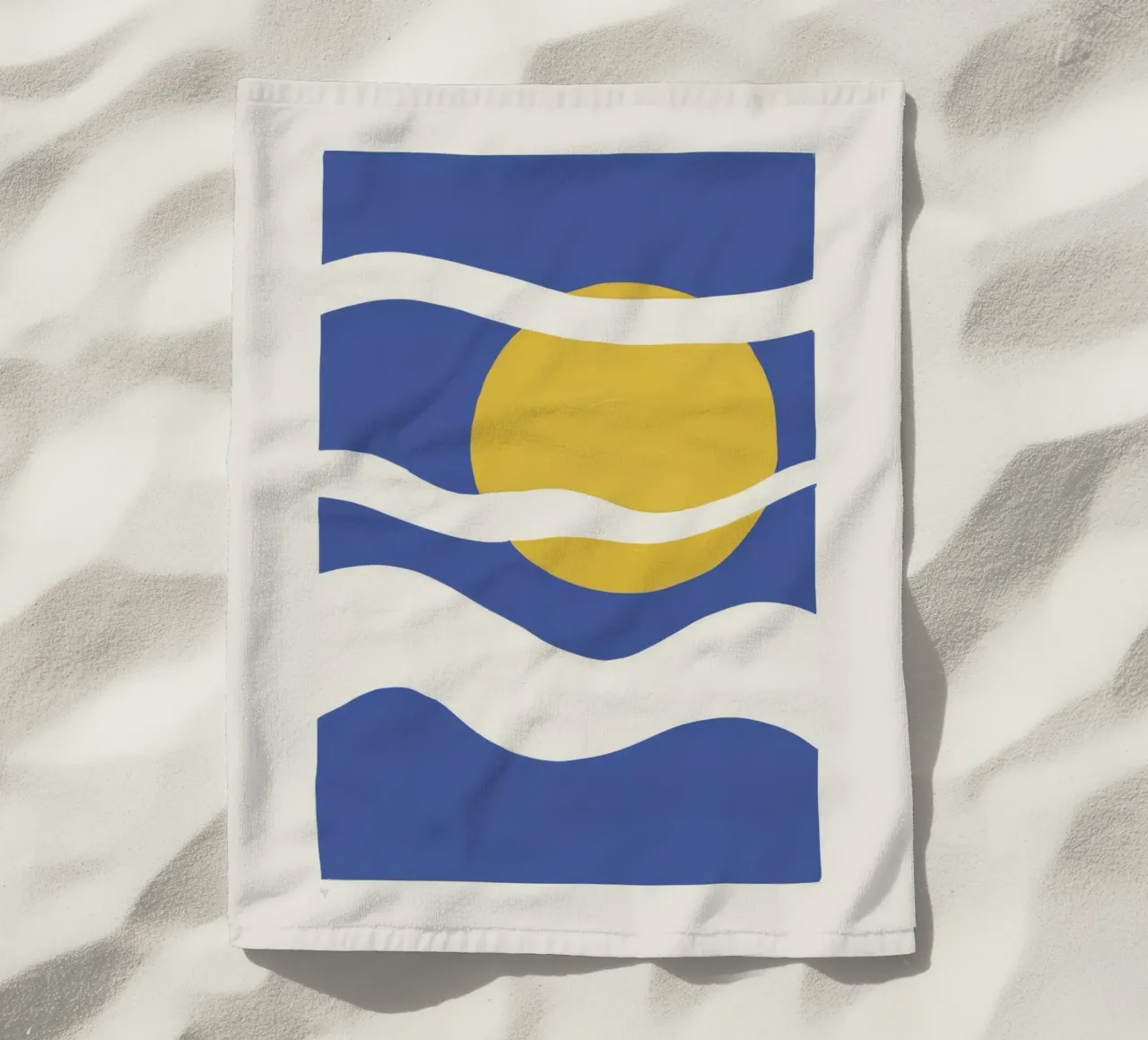 Mare e sole minimalista telo mare da Thistle Bloom