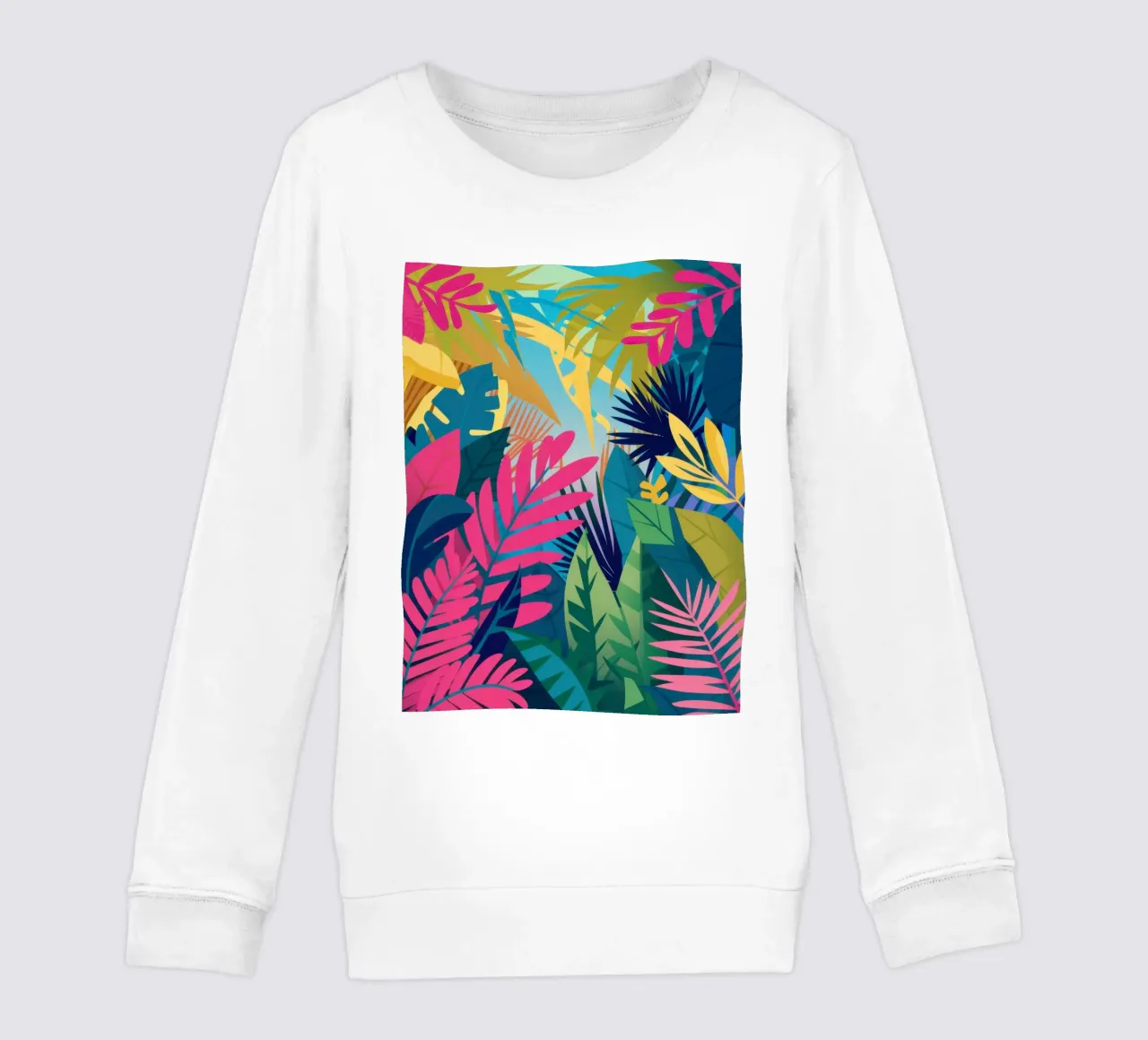 Jungla rosa ardiente sudadera para niño de Frosh Pallete