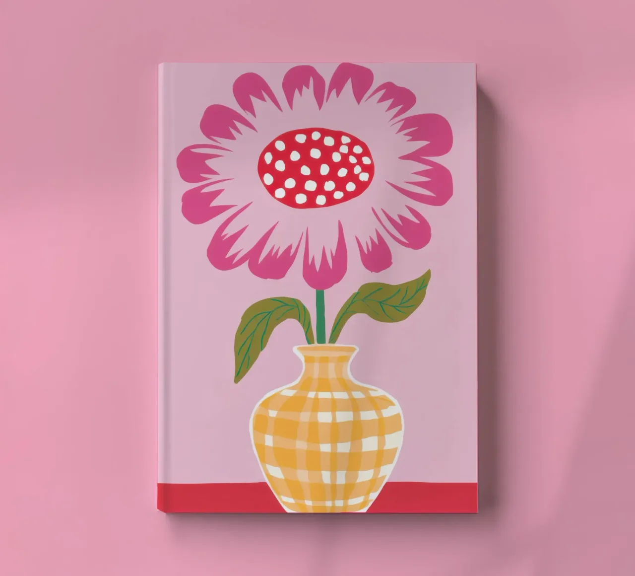 Semplice fiore rosa diario da Obs Canvas