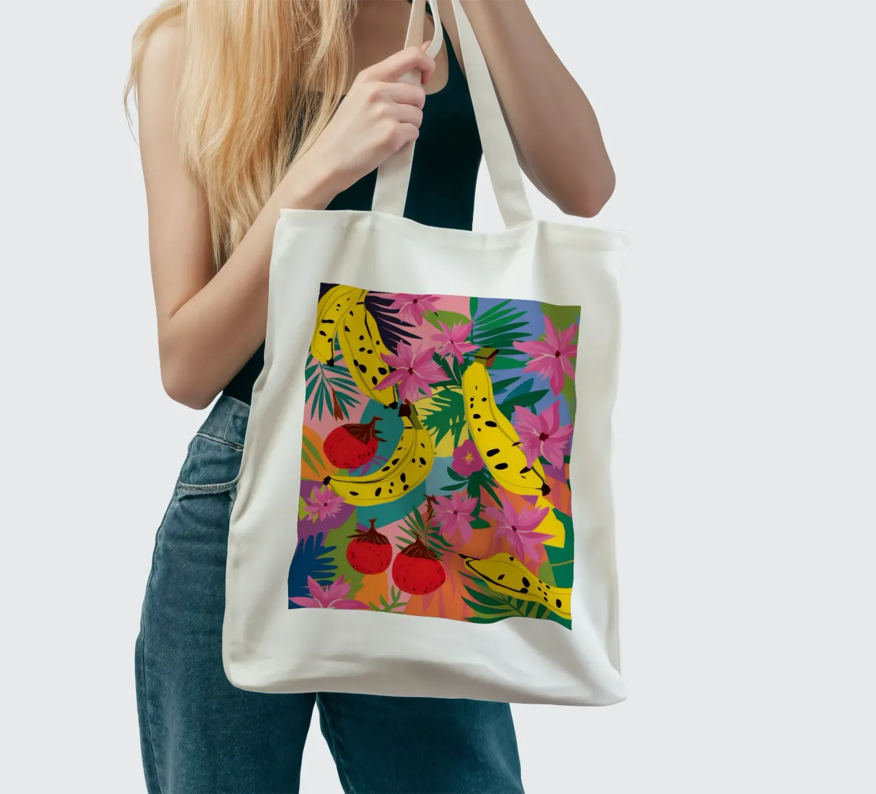 Wild Banana Leopard tote bag by Frosh Pallete
