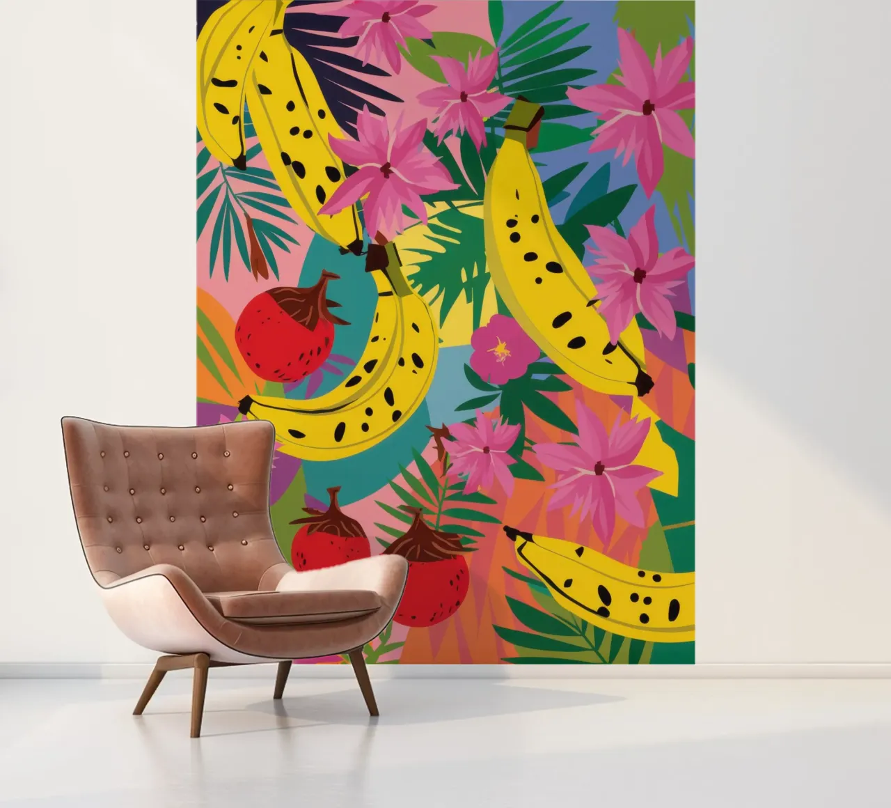 Wild Banana Leopard photo wallpaper by Frosh Pallete