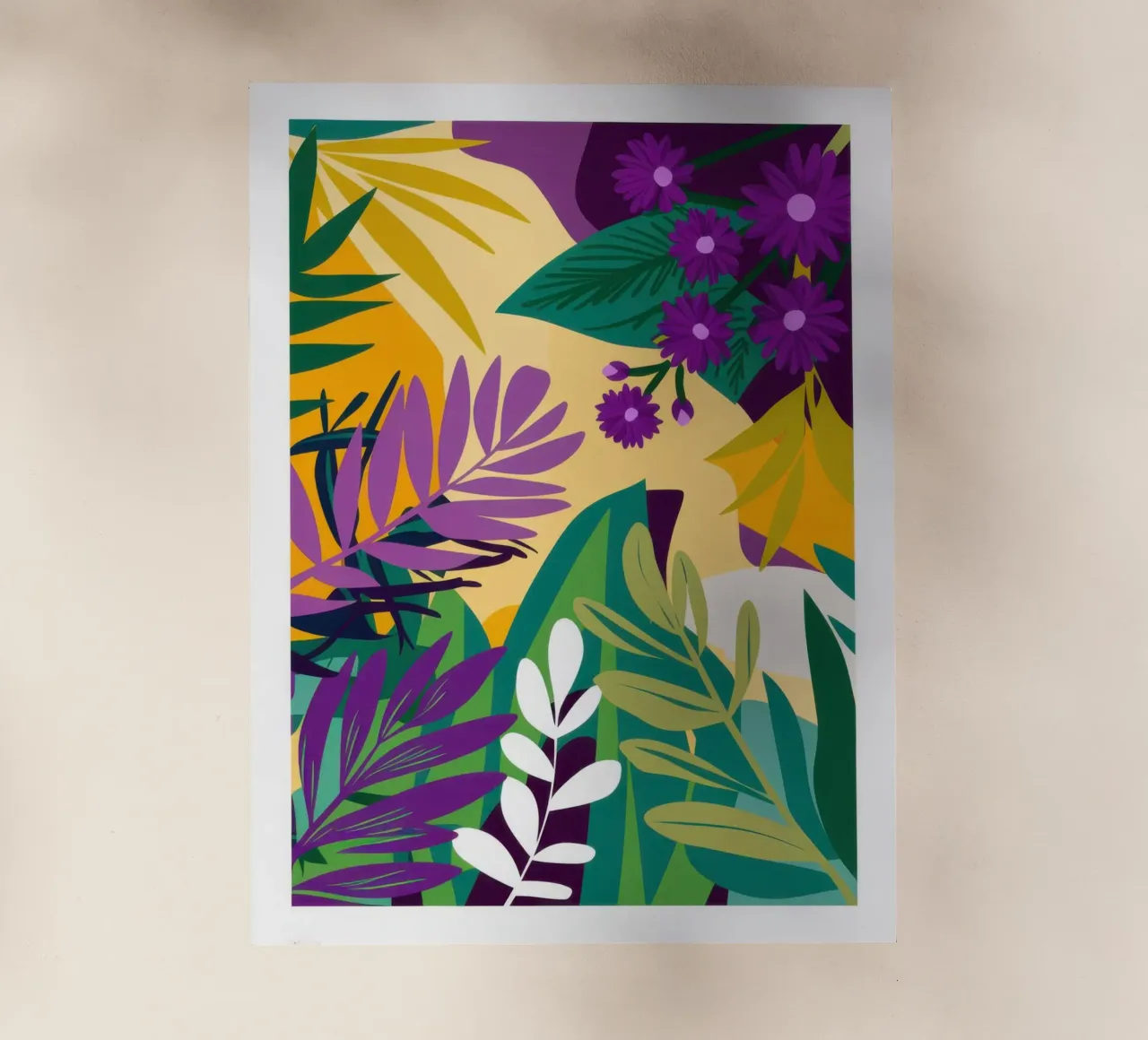 Paradiso della giungla d'uva pellicola backlit da Line Fable