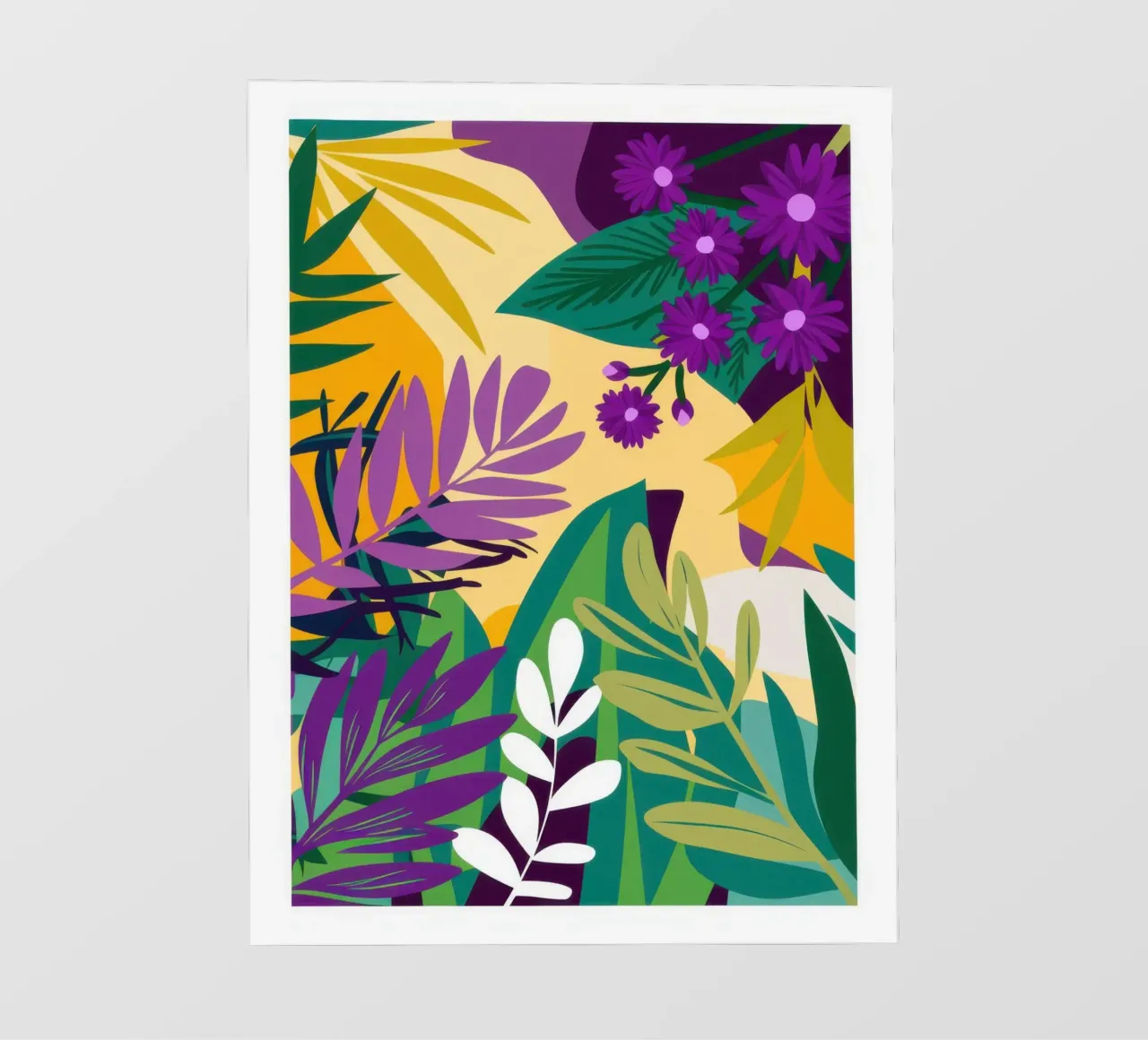 Paradiso della giungla d'uva telo in pvc da Line Fable