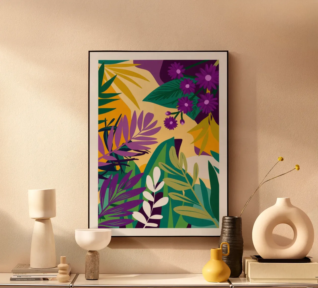 Paradiso della giungla d'uva plexiglass da Line Fable