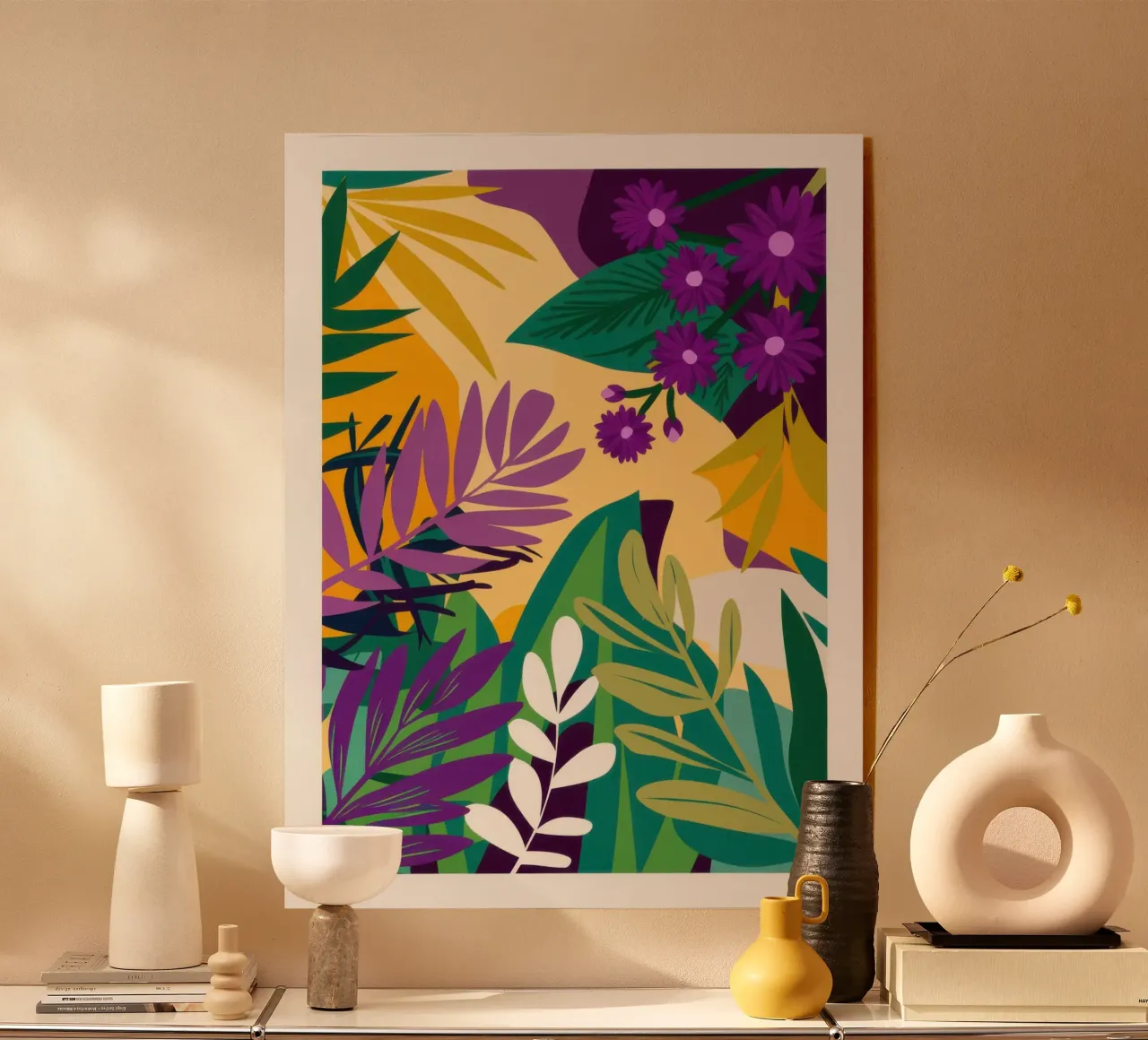 Paradiso della giungla d'uva plexiglass da Line Fable