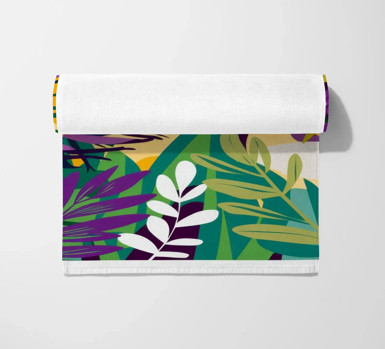 Paradiso della giungla d'uva telo mare da Line Fable