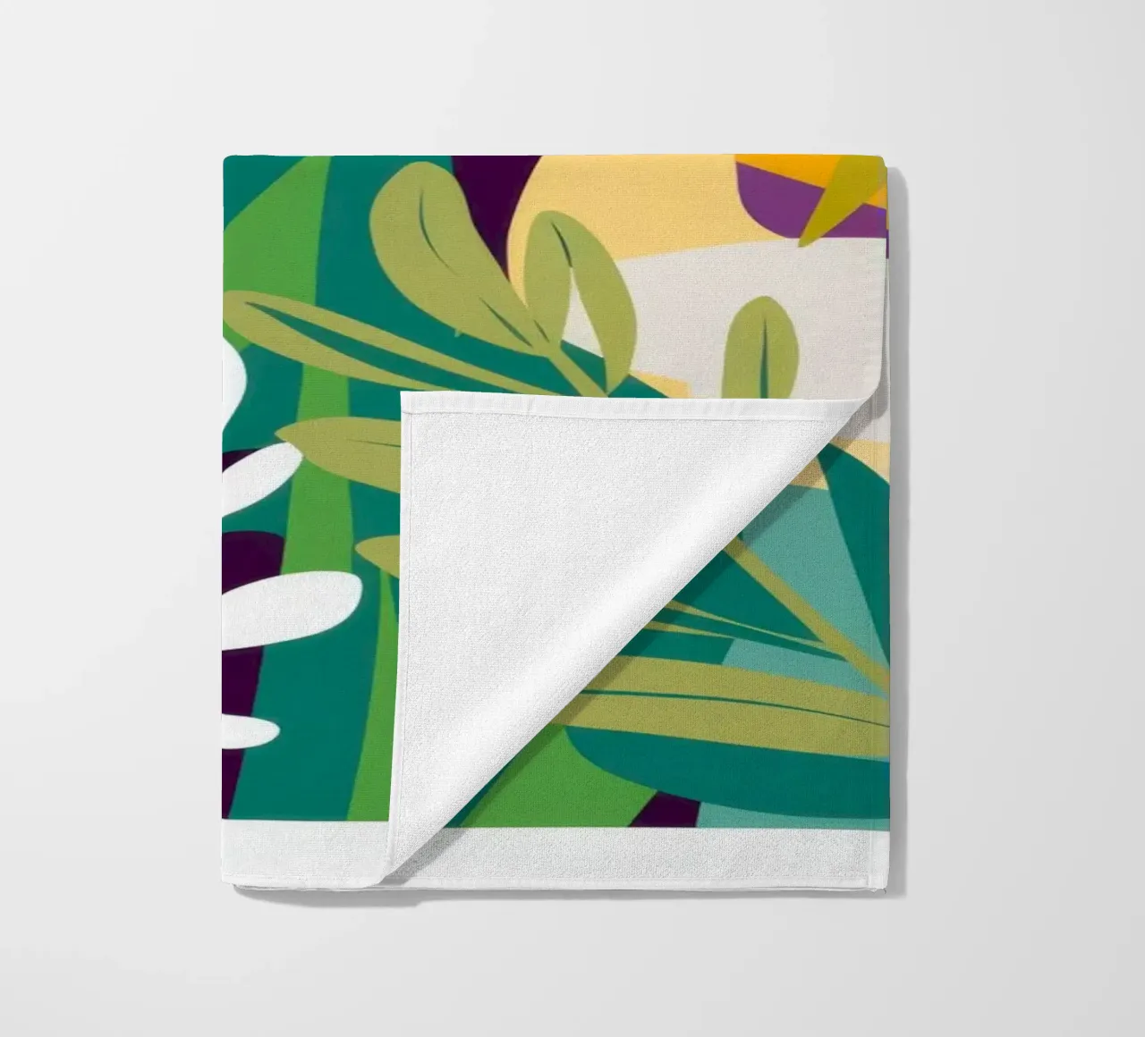 Paradiso della giungla d'uva telo mare da Line Fable