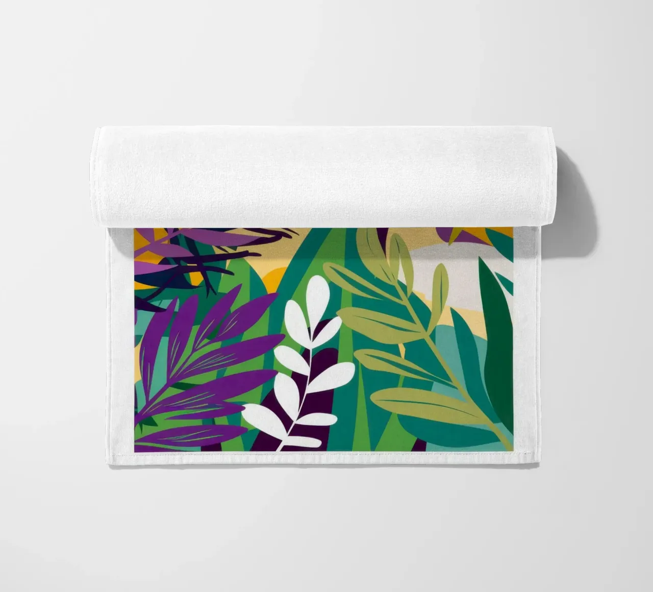 Paradiso della giungla d'uva telo mare da Line Fable