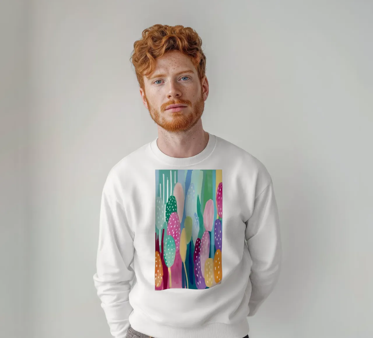 Tratti di colore impressionista felpa da Frosh Pallete