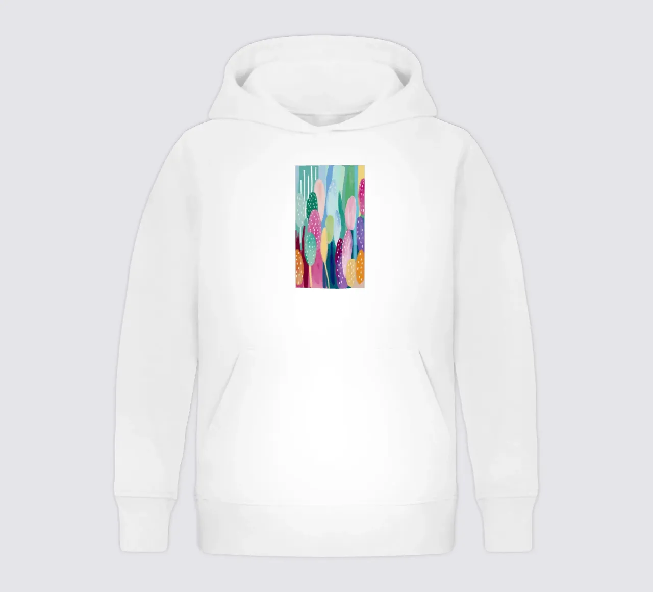 Tratti di colore impressionista felpa bambino con cappuccio da Frosh Pallete