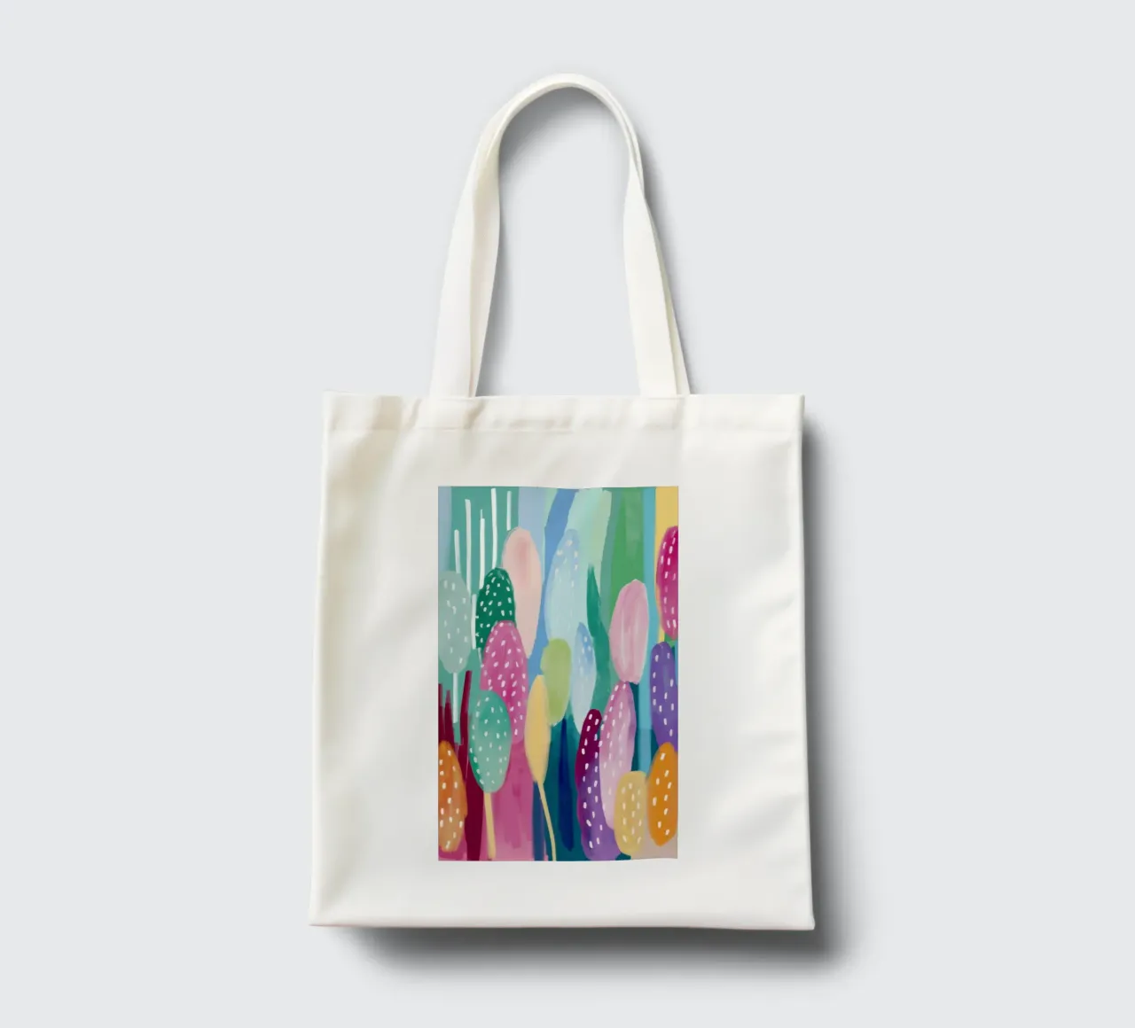 Tratti di colore impressionista borsa in juta da Frosh Pallete