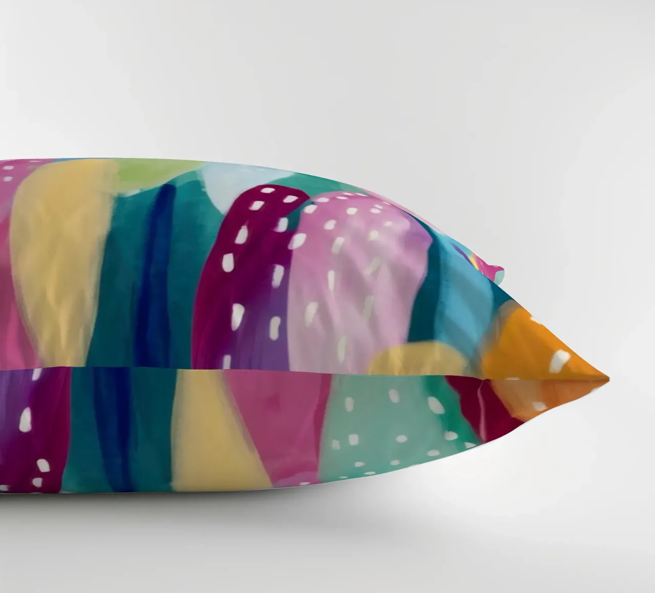 Tratti di colore impressionista cuscino da Frosh Pallete