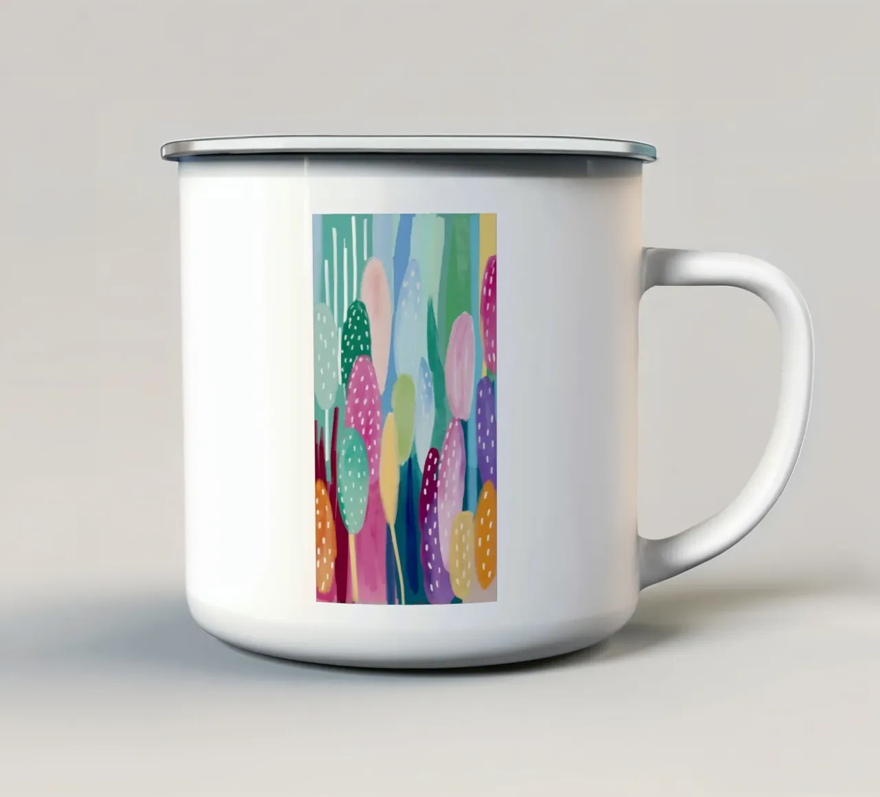 Tratti di colore impressionista tazza in smalto da Frosh Pallete
