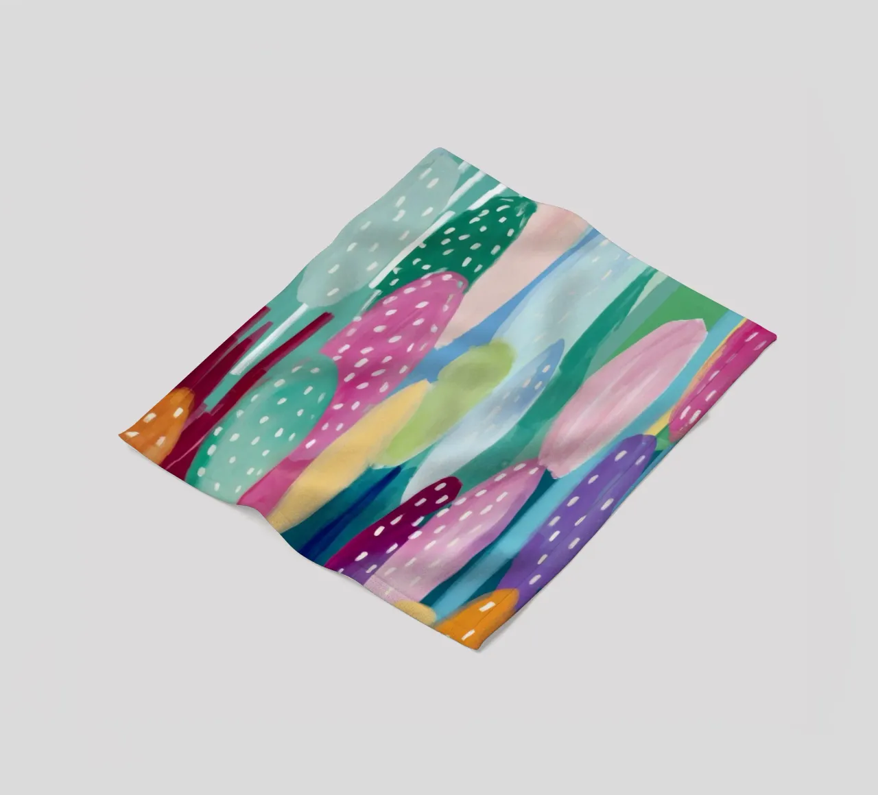 Tratti di colore impressionista coperta in pile da Frosh Pallete